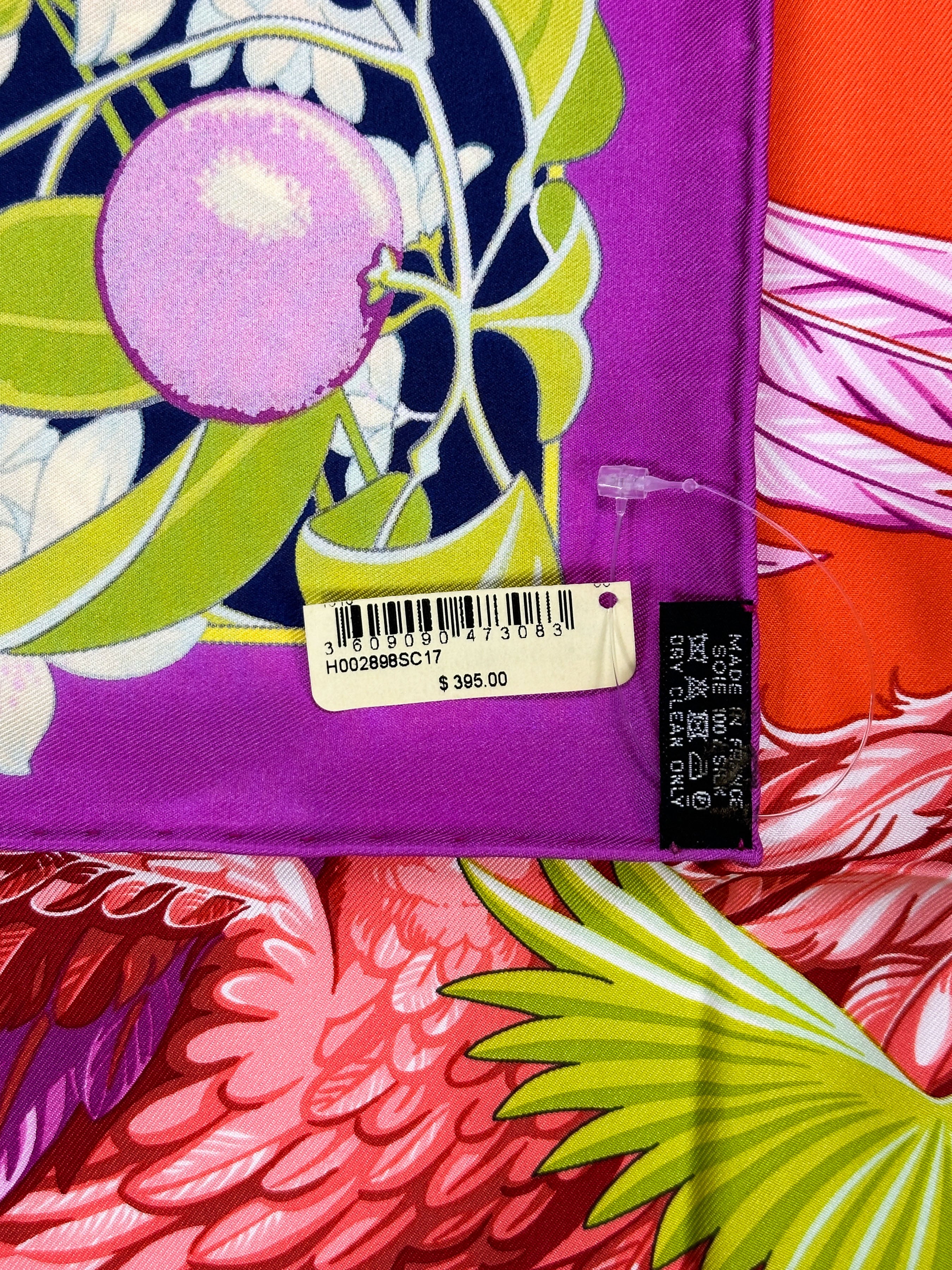 Hermès Limited Edition Miami Design District Flamingo Party 90