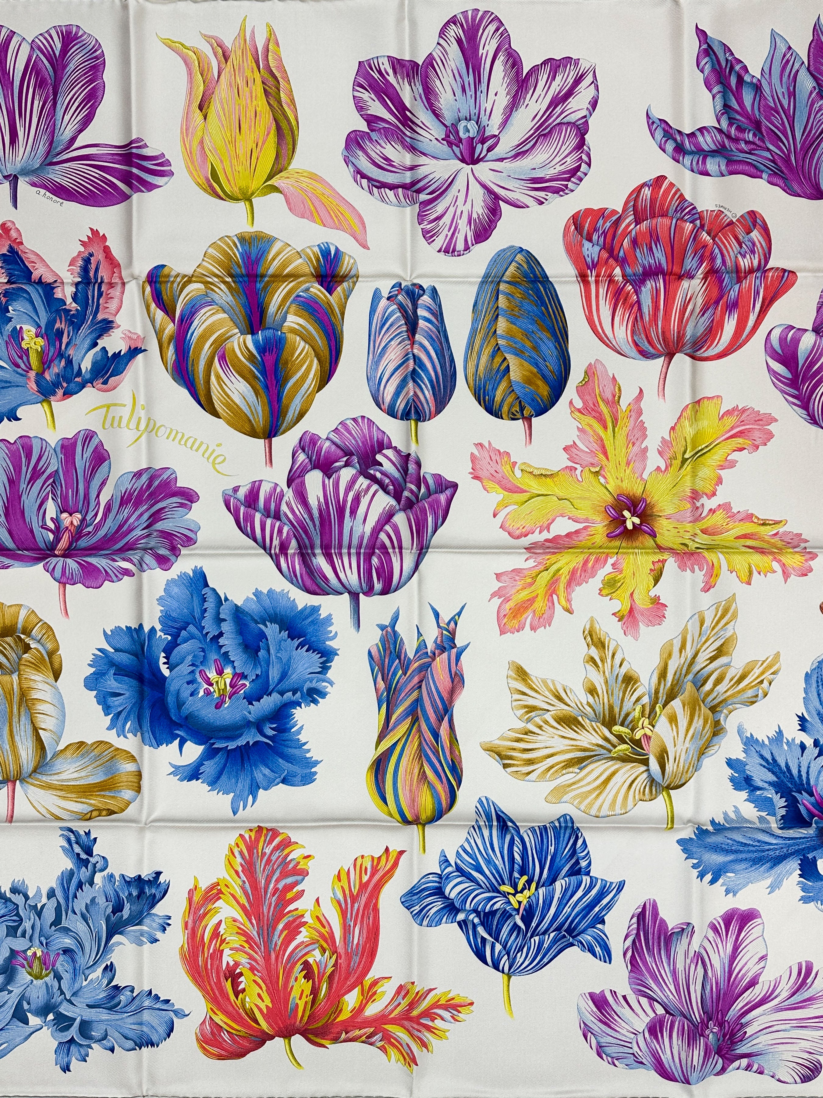 Hermès Tulipomanie 90