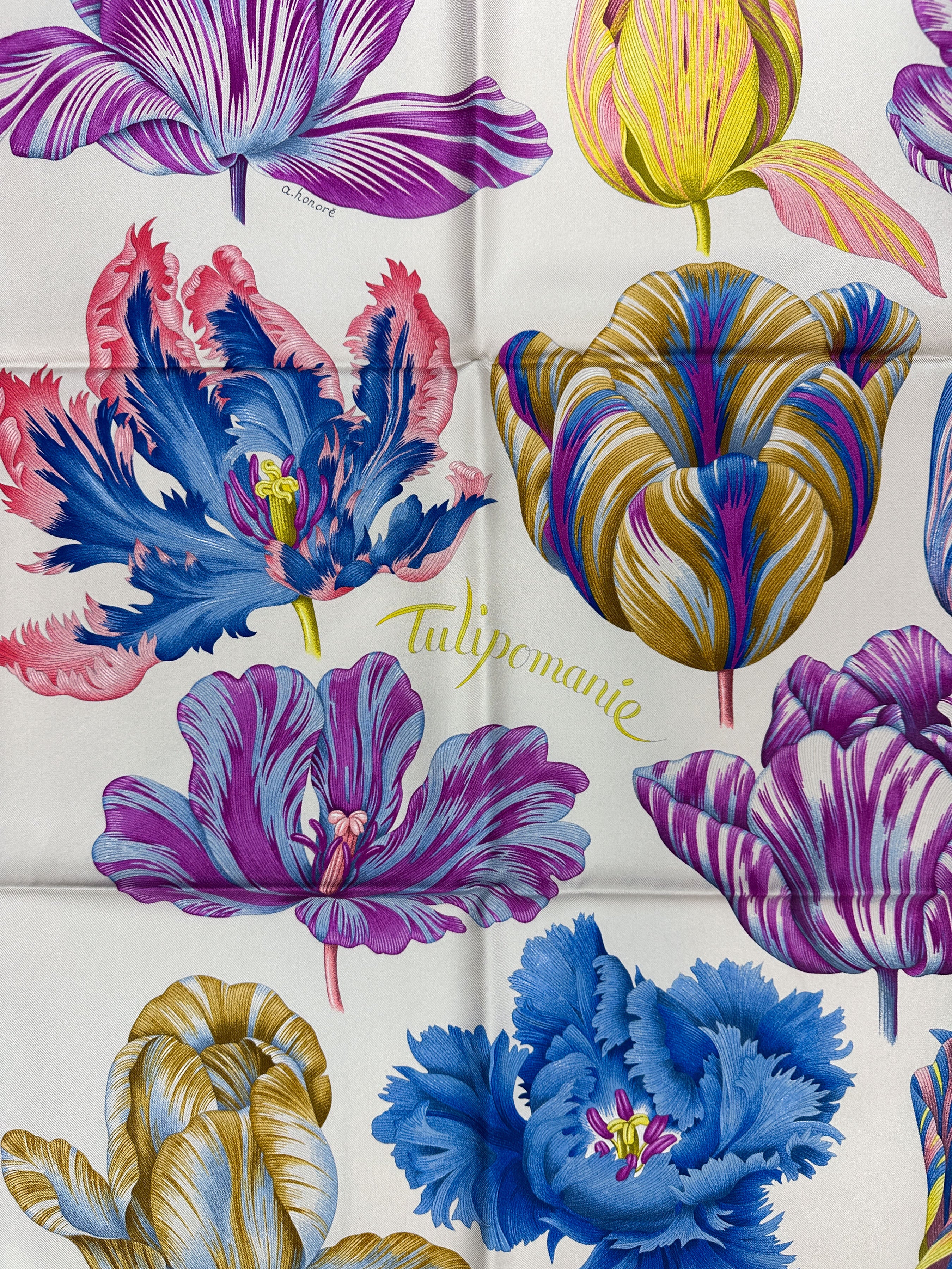 Hermès Tulipomanie 90