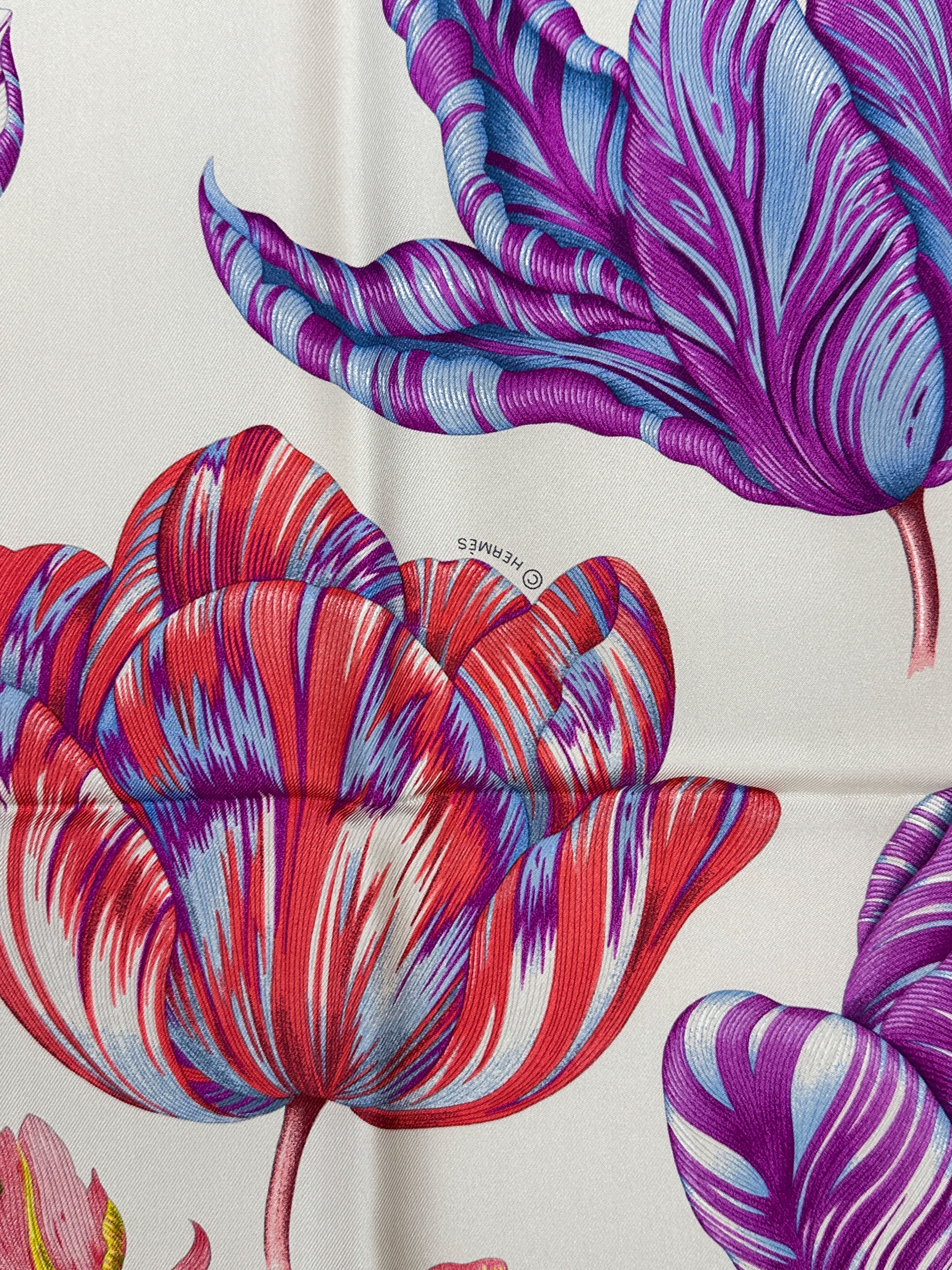 Hermès Tulipomanie 90