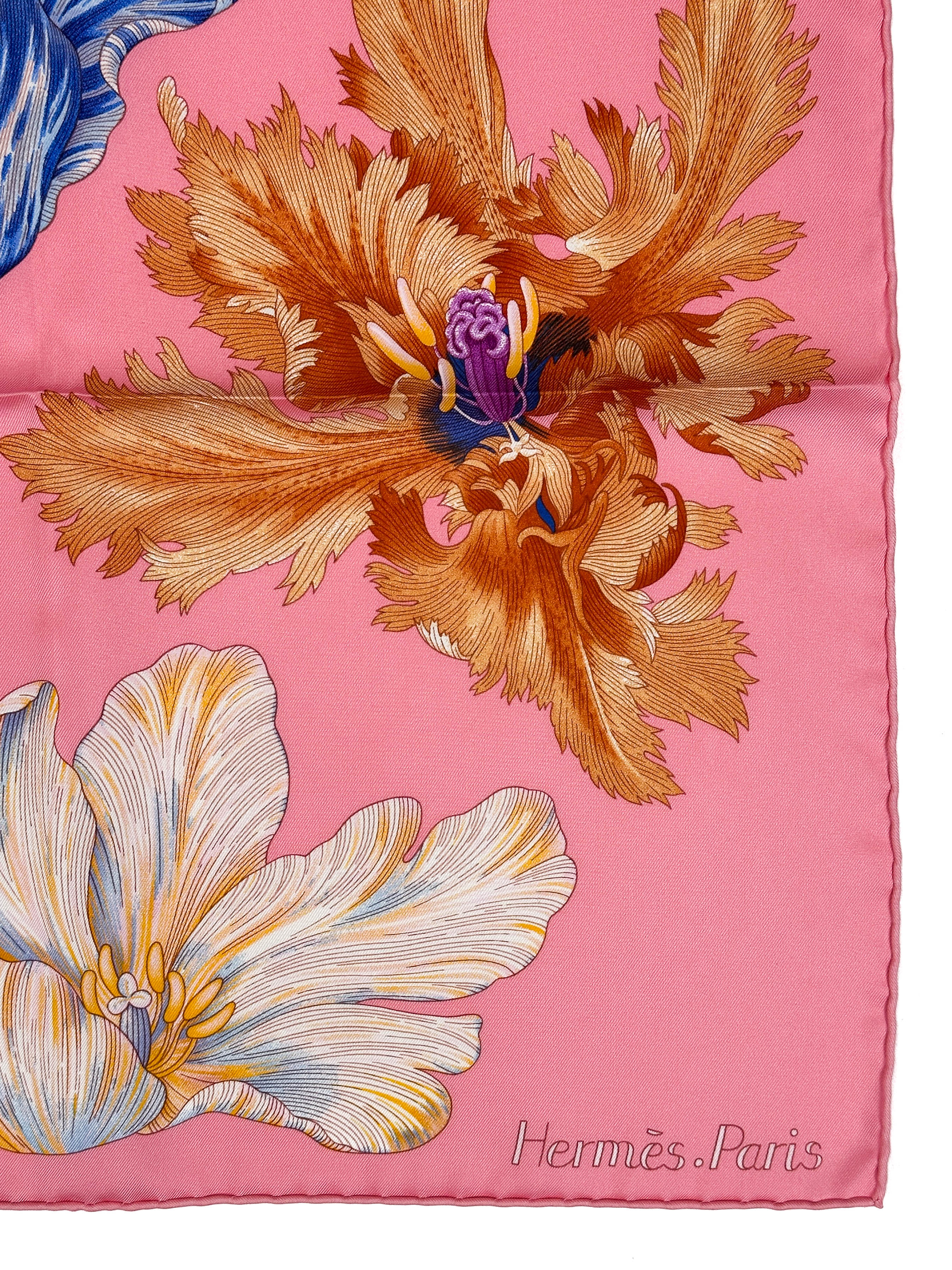 Hermès Tulipomanie 90