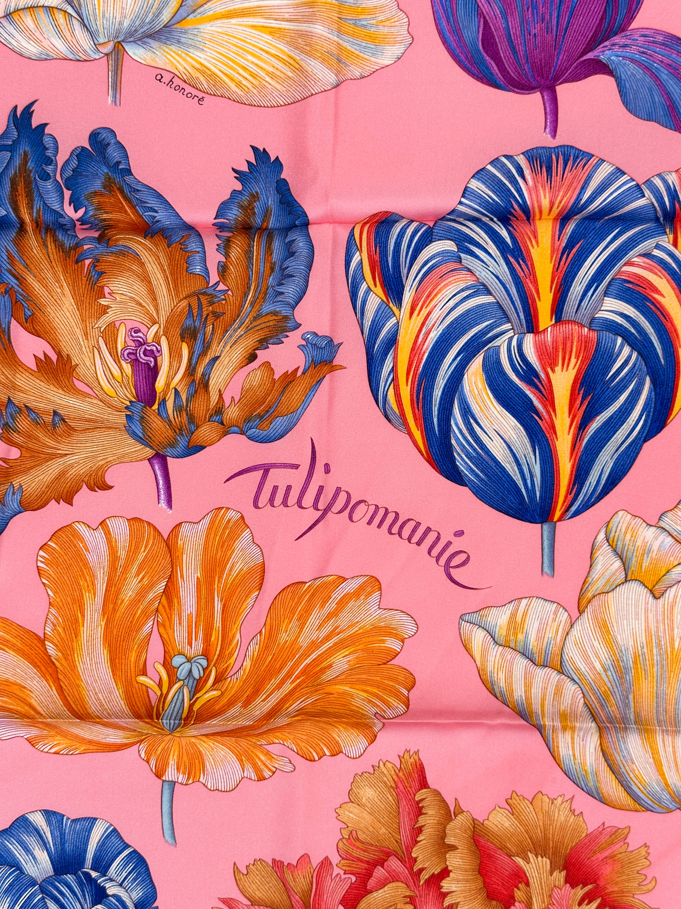 Hermès Tulipomanie 90
