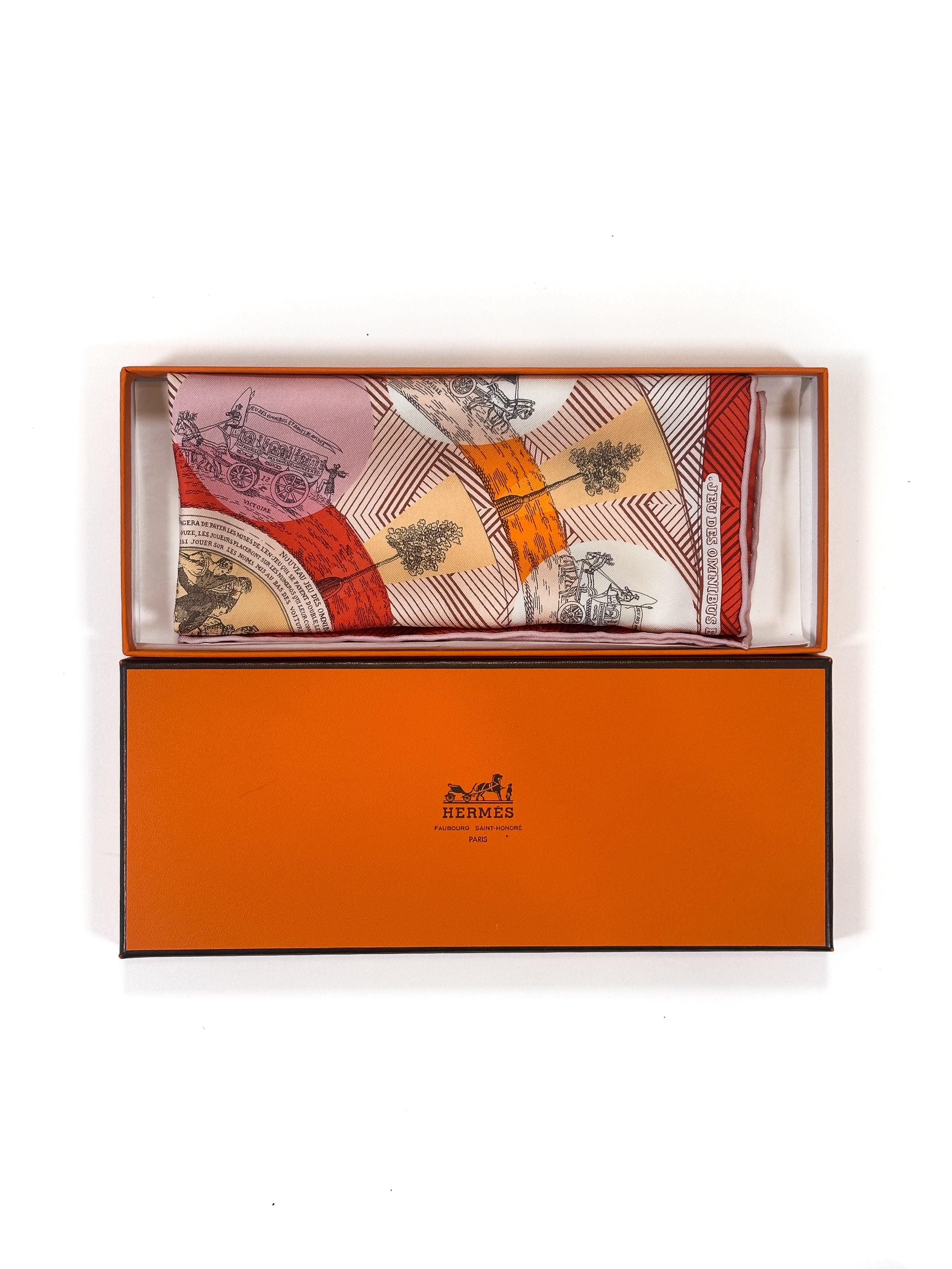 Hermès Jeu des Omnibus et Dames Blanches 45