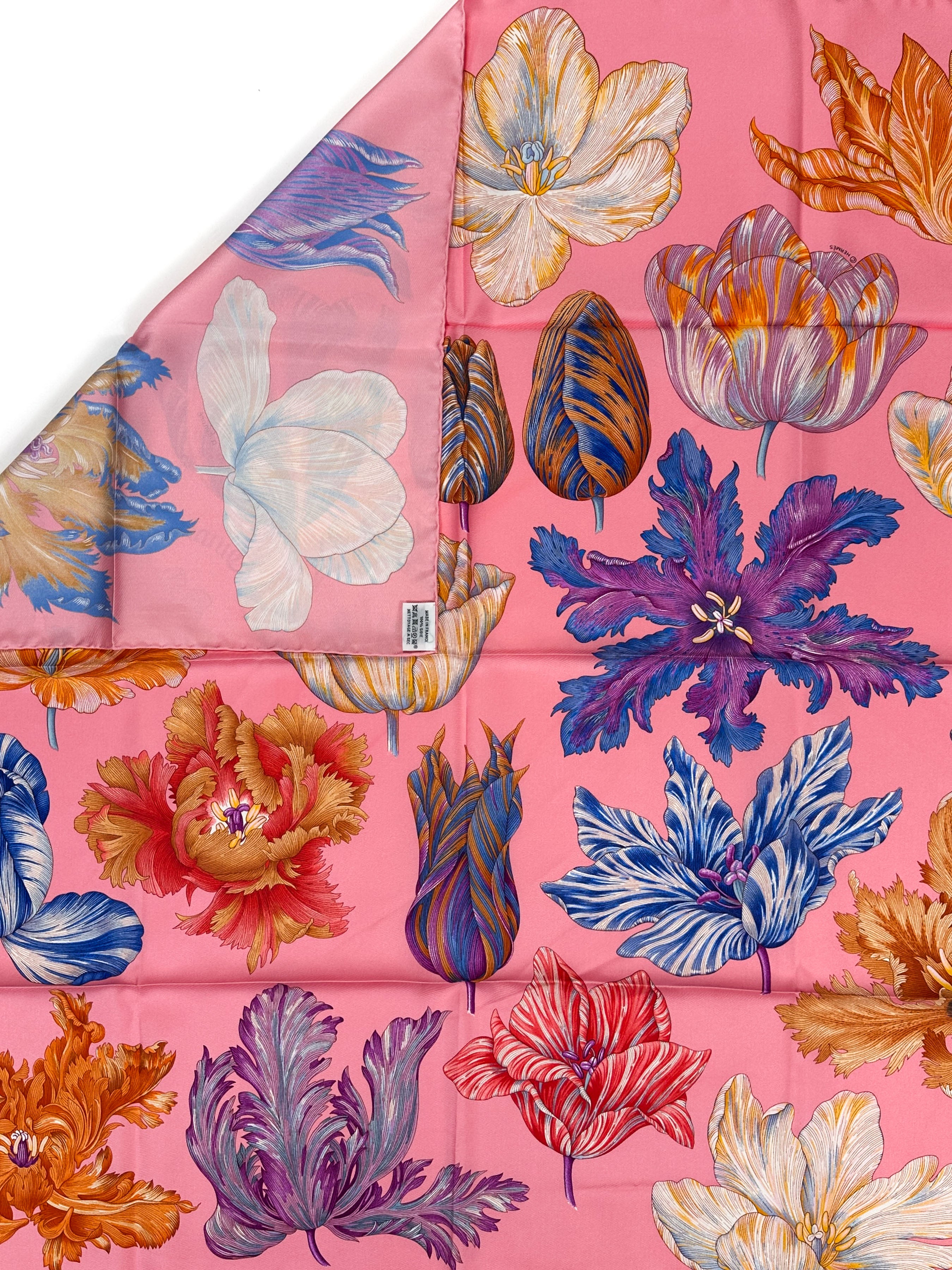 Hermès Tulipomanie 90