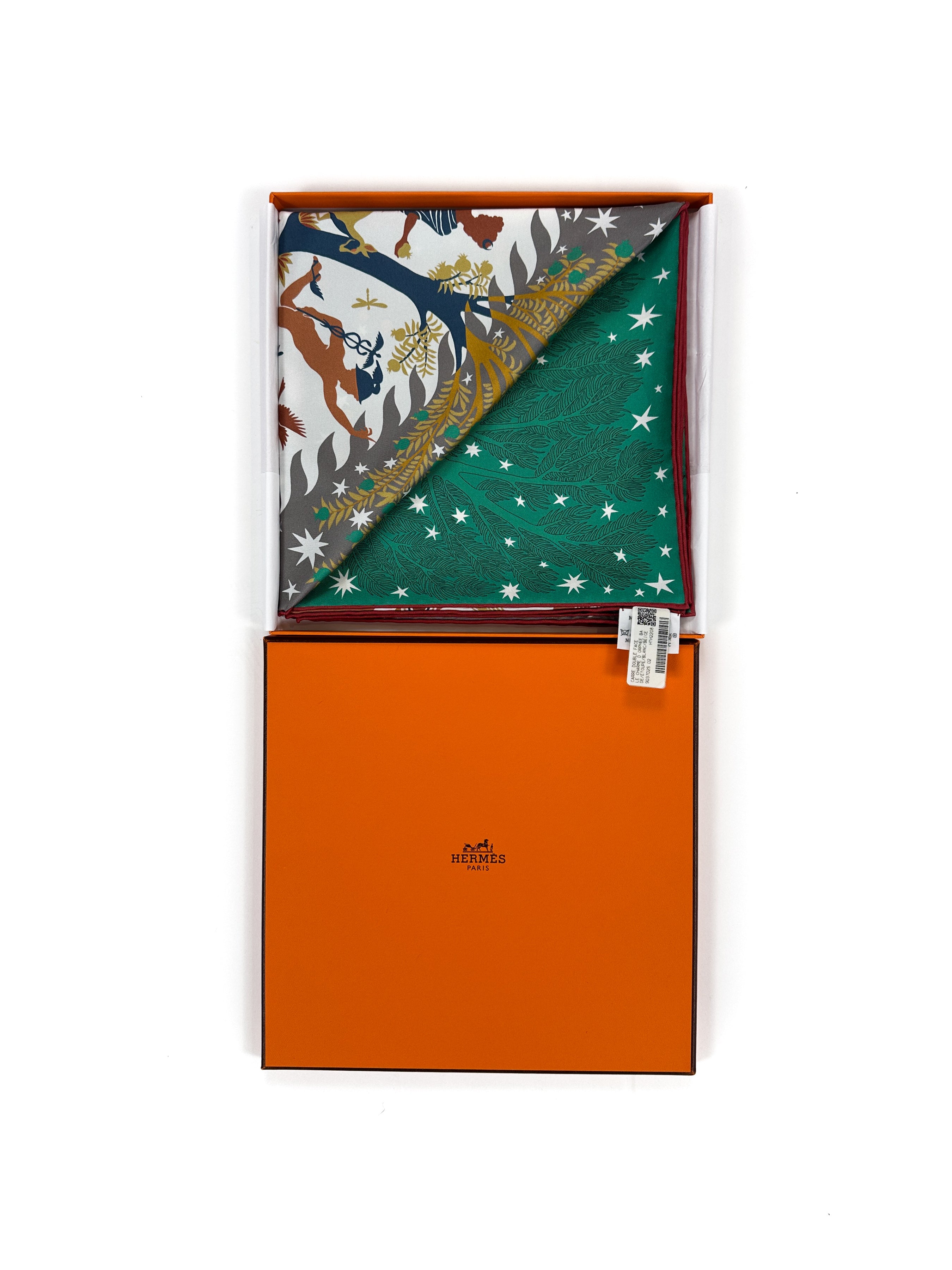 Hermès Sous le Charme d'Orphée Double Face 90