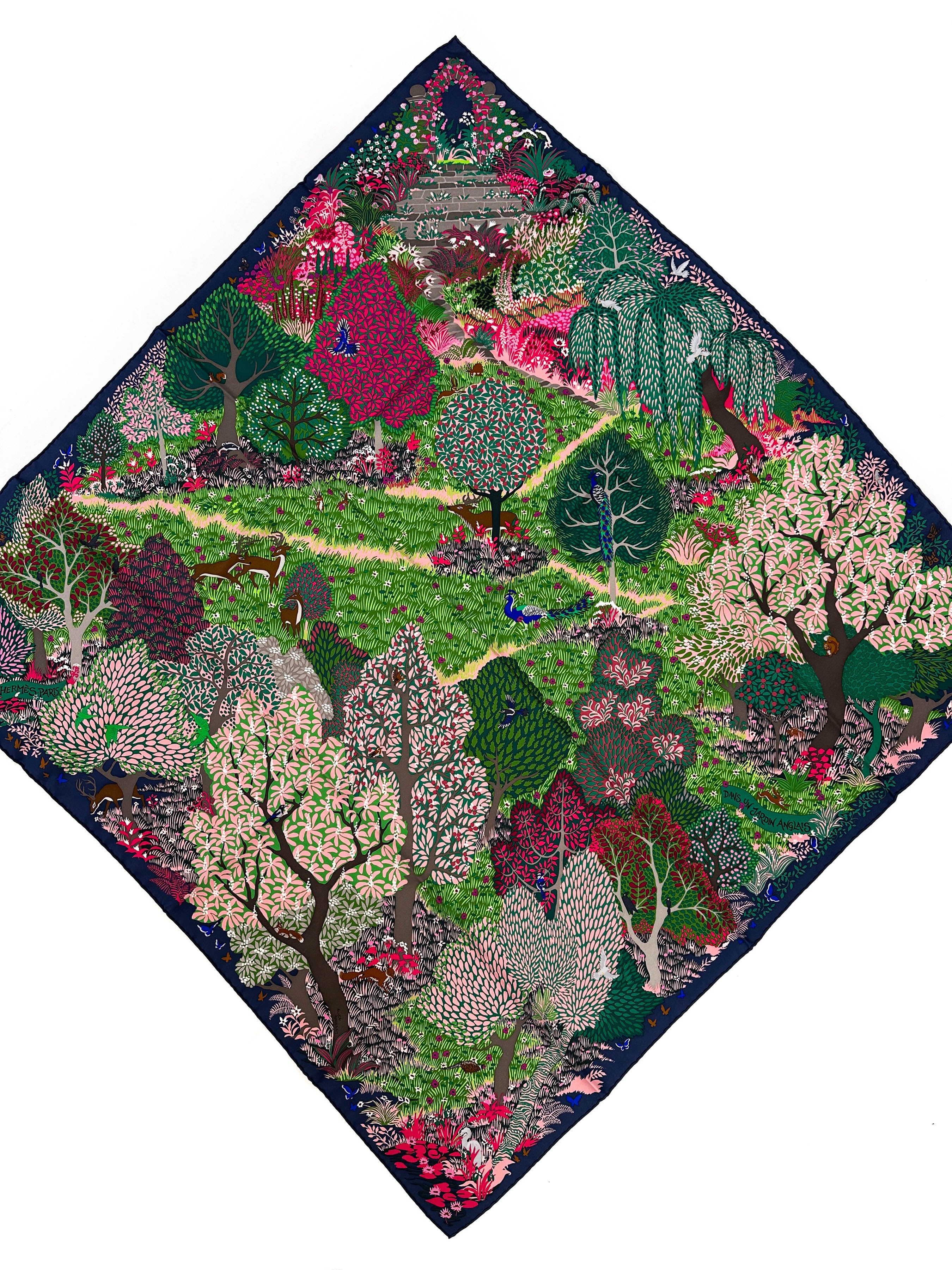 Hermès Dans un Jardin Anglais 90