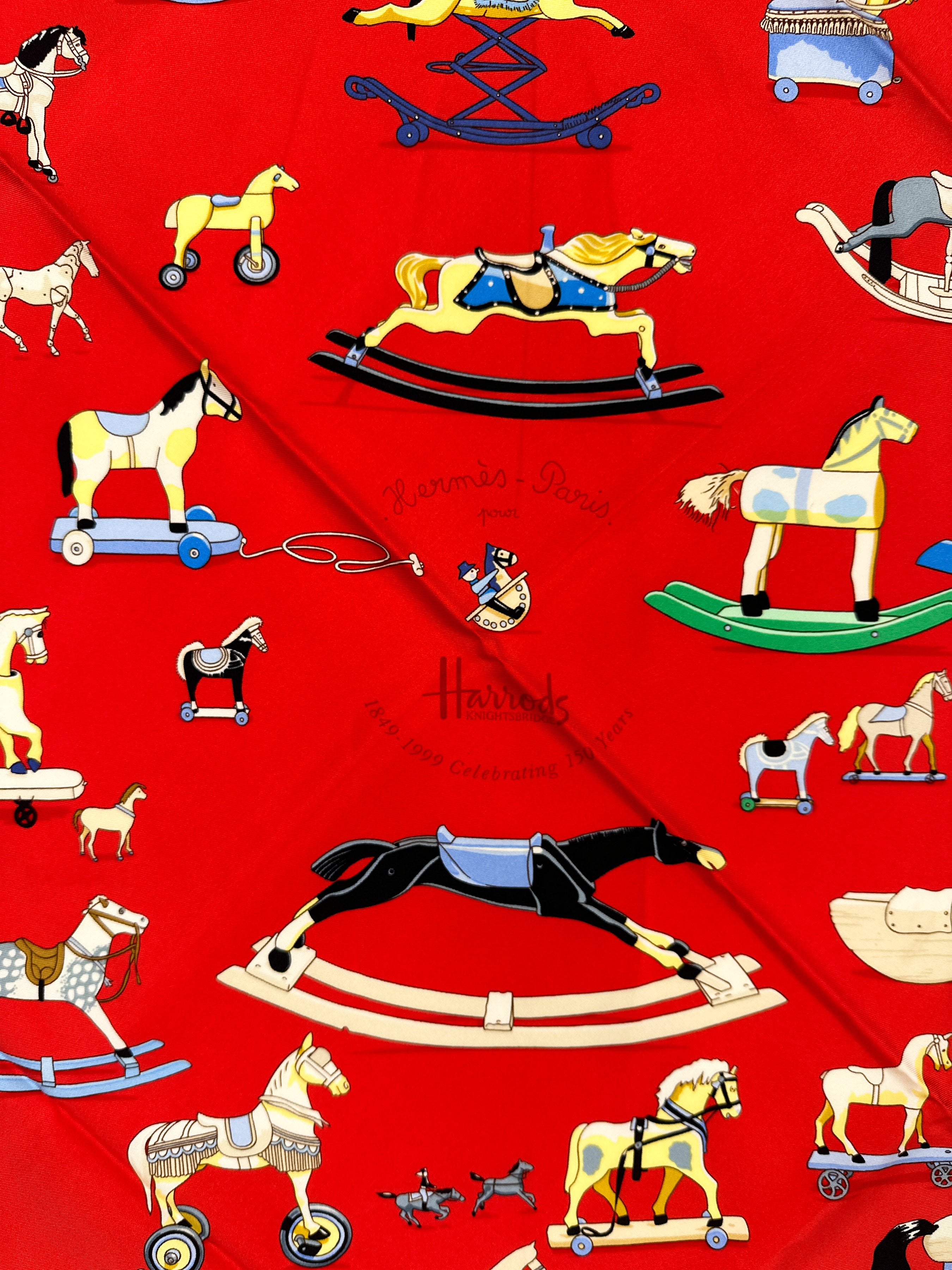 Hermès Raconte-Moi le Cheval Harrods Special Edition 90