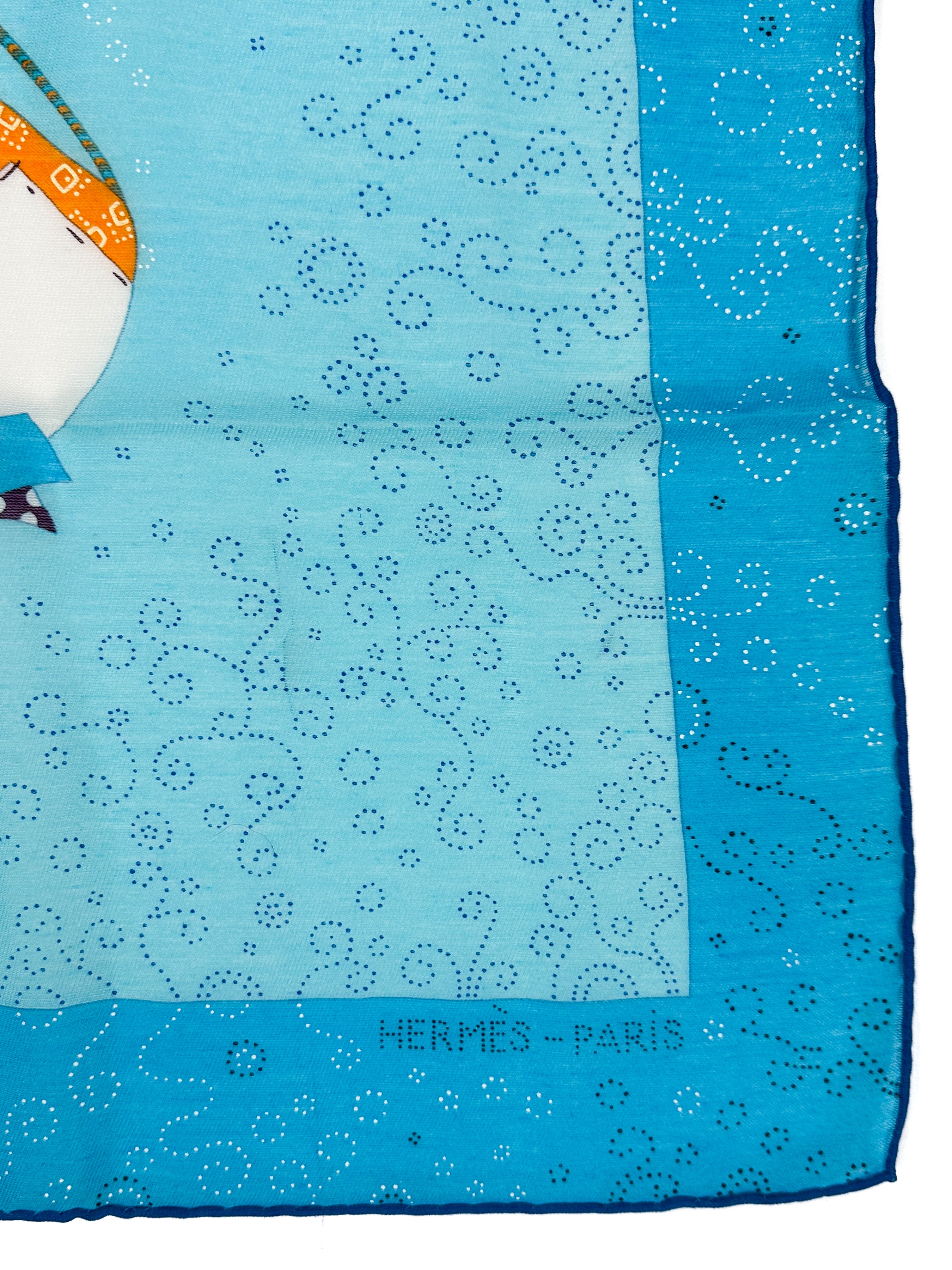 Hermès La Ronde des Elephants Cashmere Silk 70