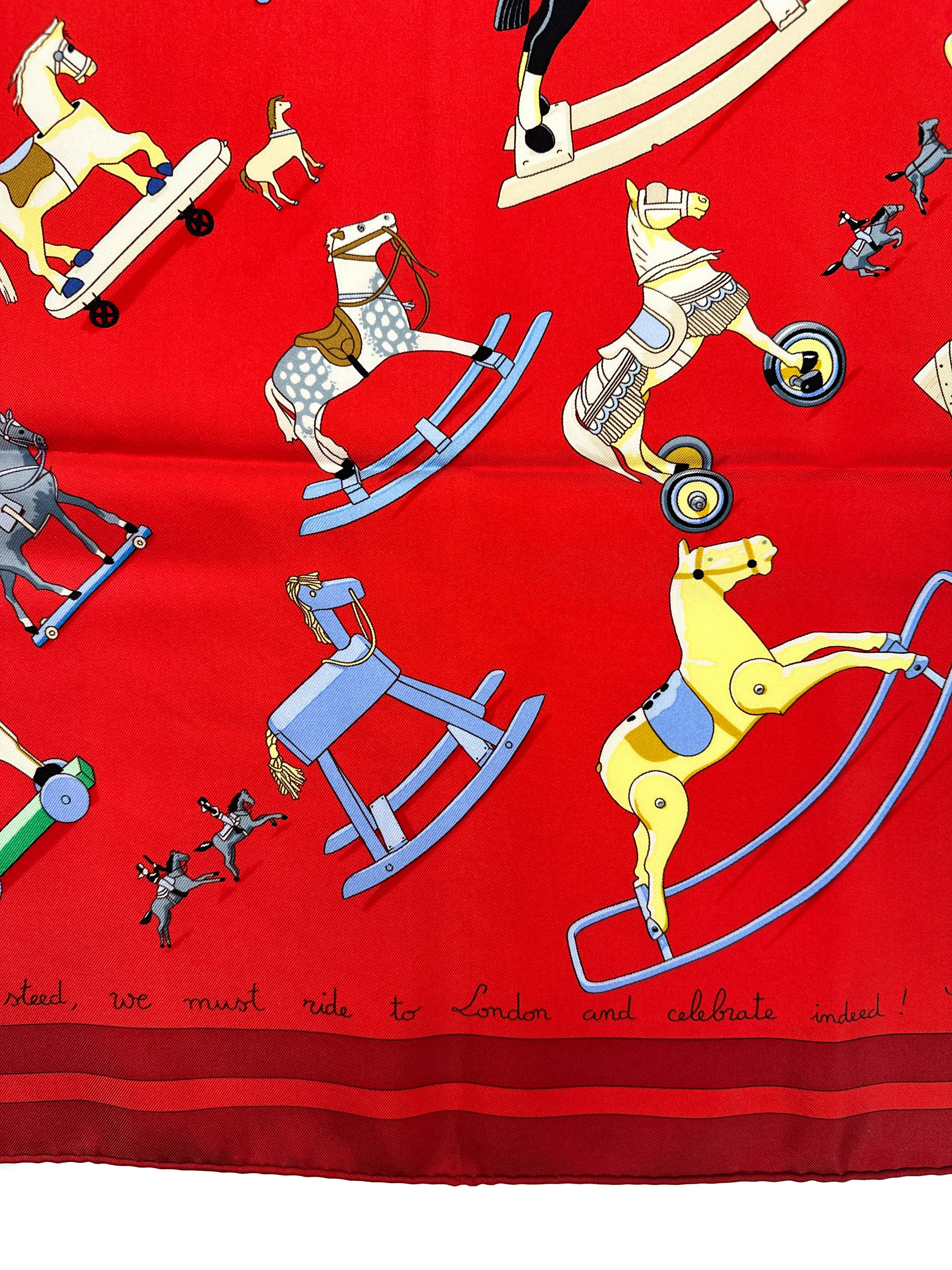 Hermès Raconte-Moi le Cheval Harrods Special Edition 90