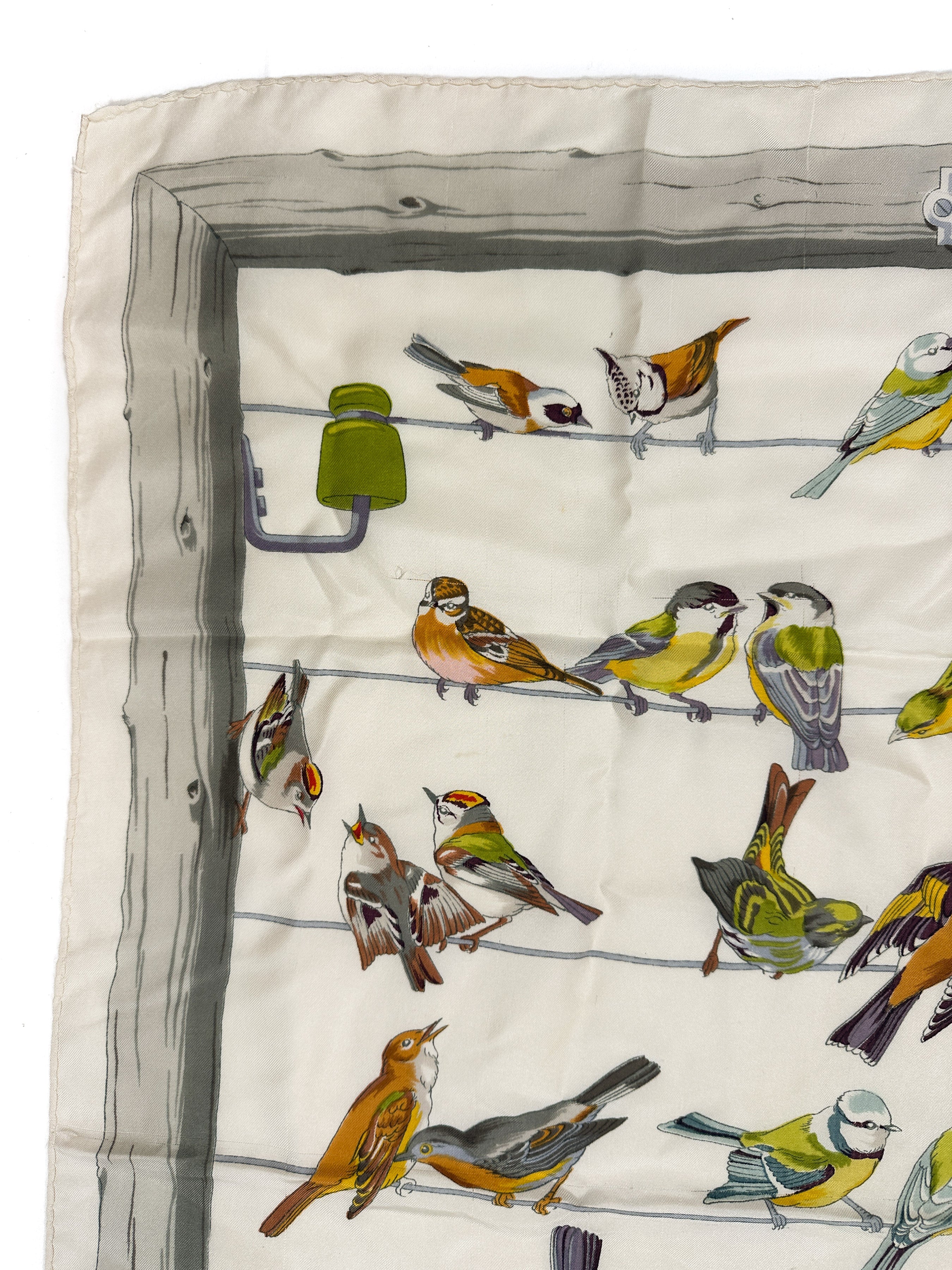 Hermès Les Oiseaux des Champs et des Bois 90