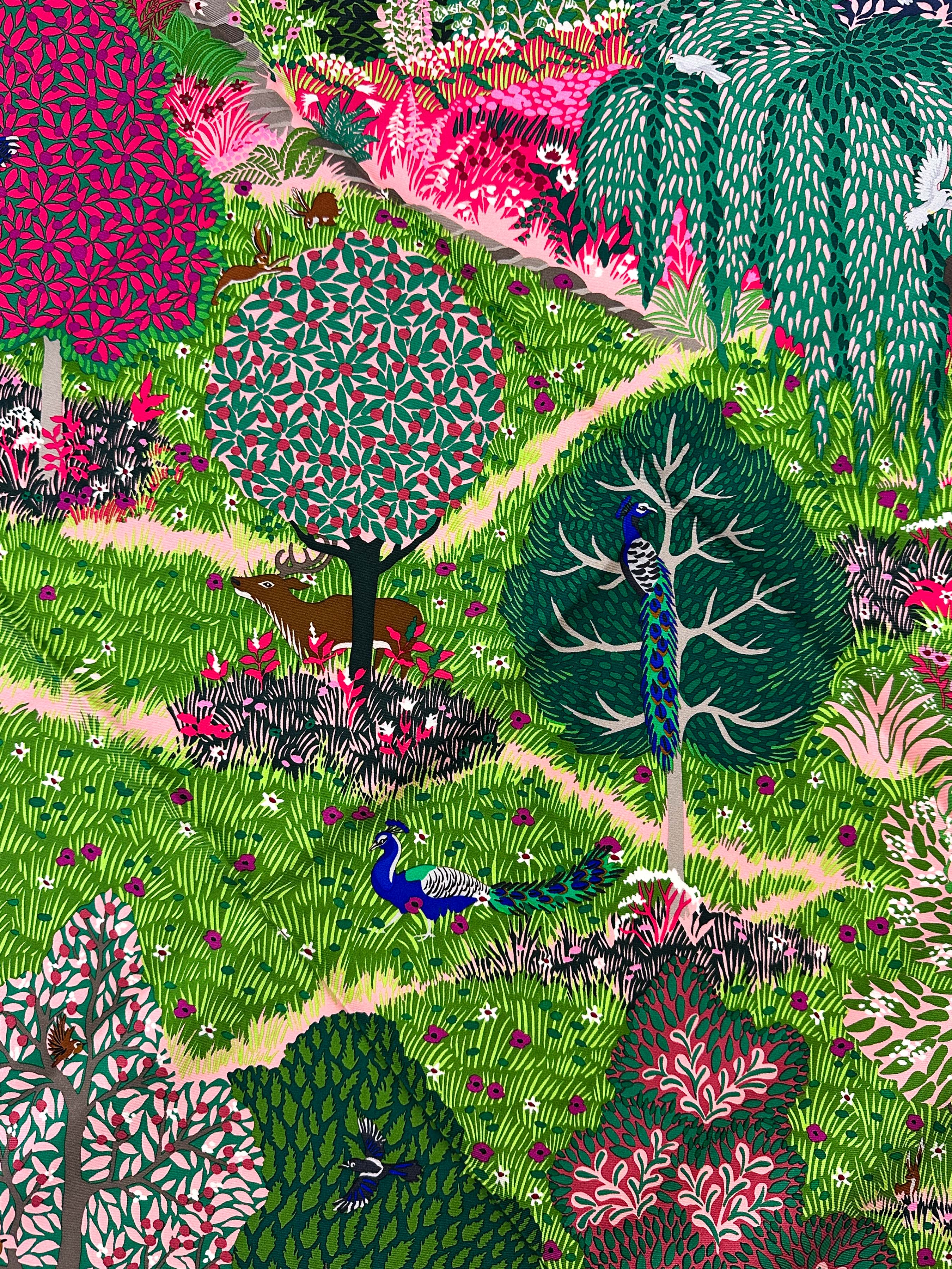 Hermès Dans un Jardin Anglais 90
