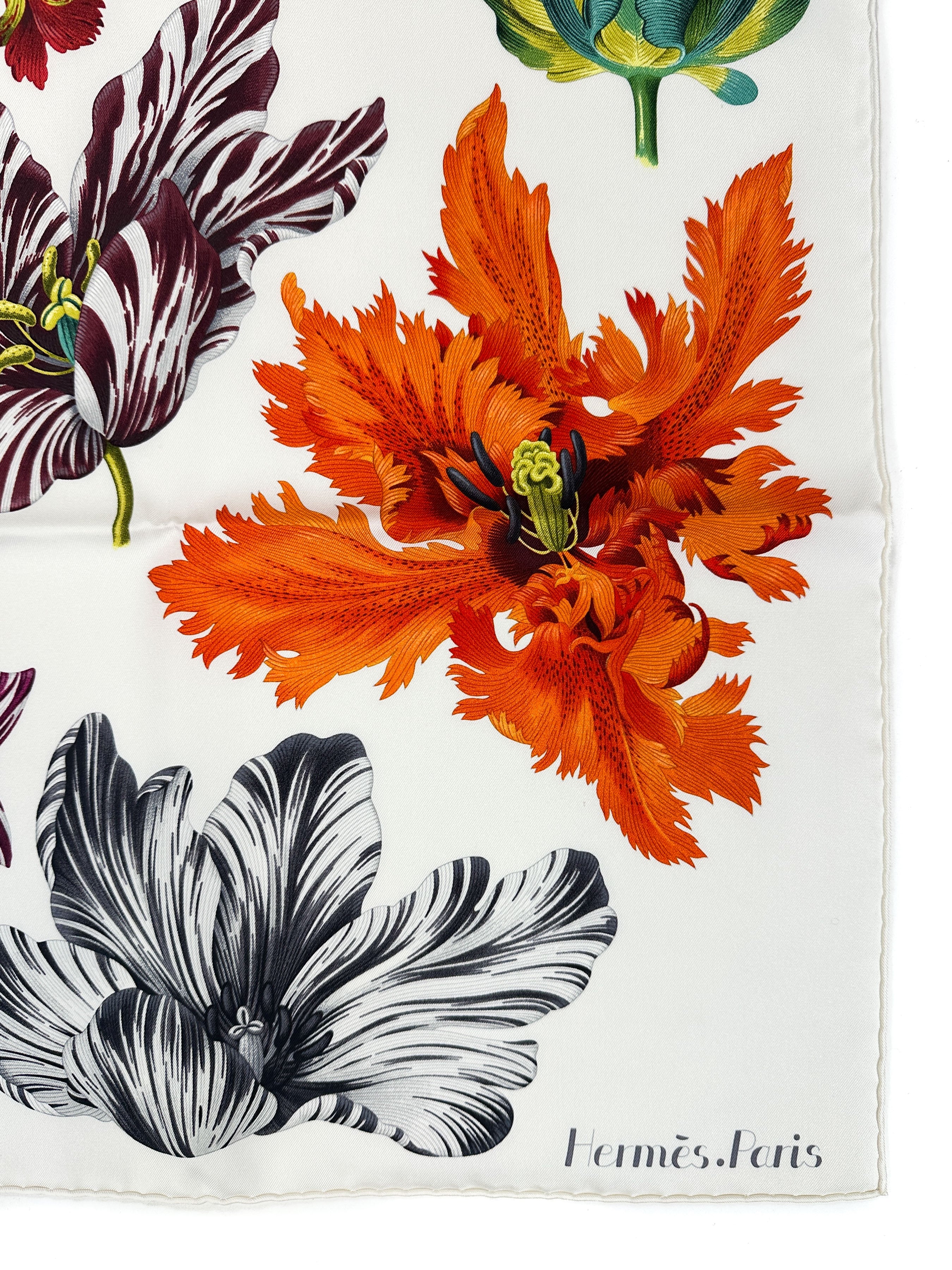 Hermès Tulipomanie 90