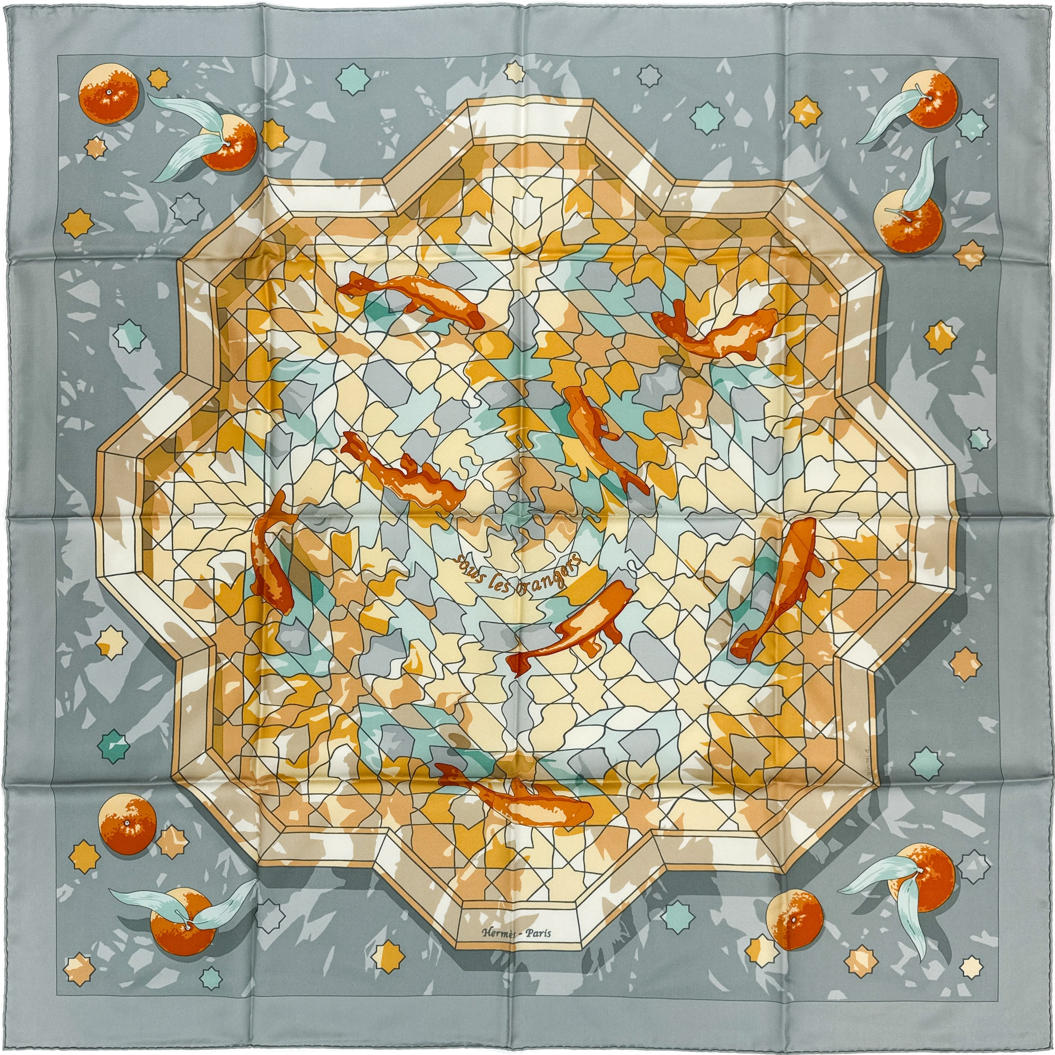 Hermès Sous Les Orangers 90