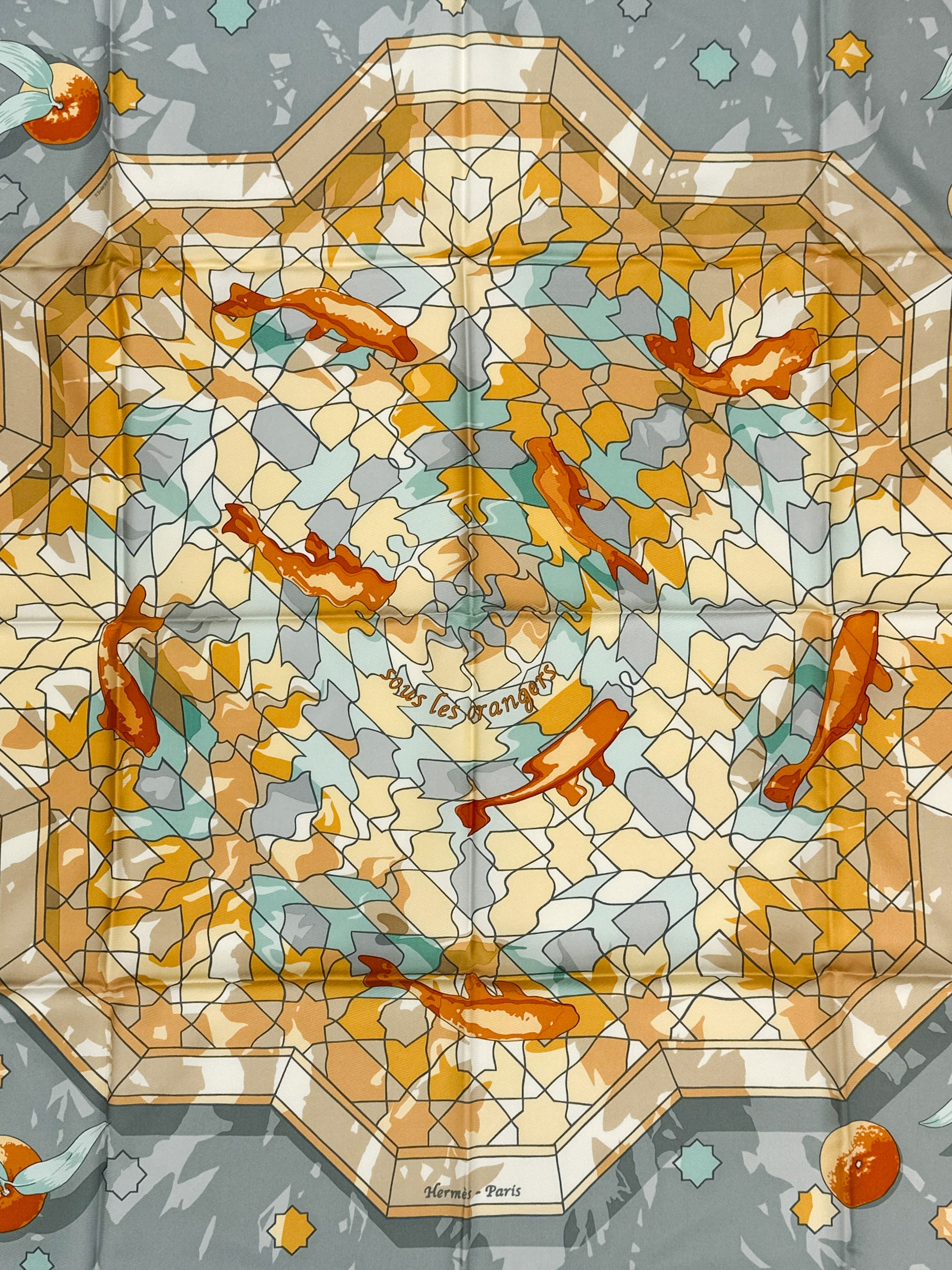 Hermès Sous Les Orangers 90
