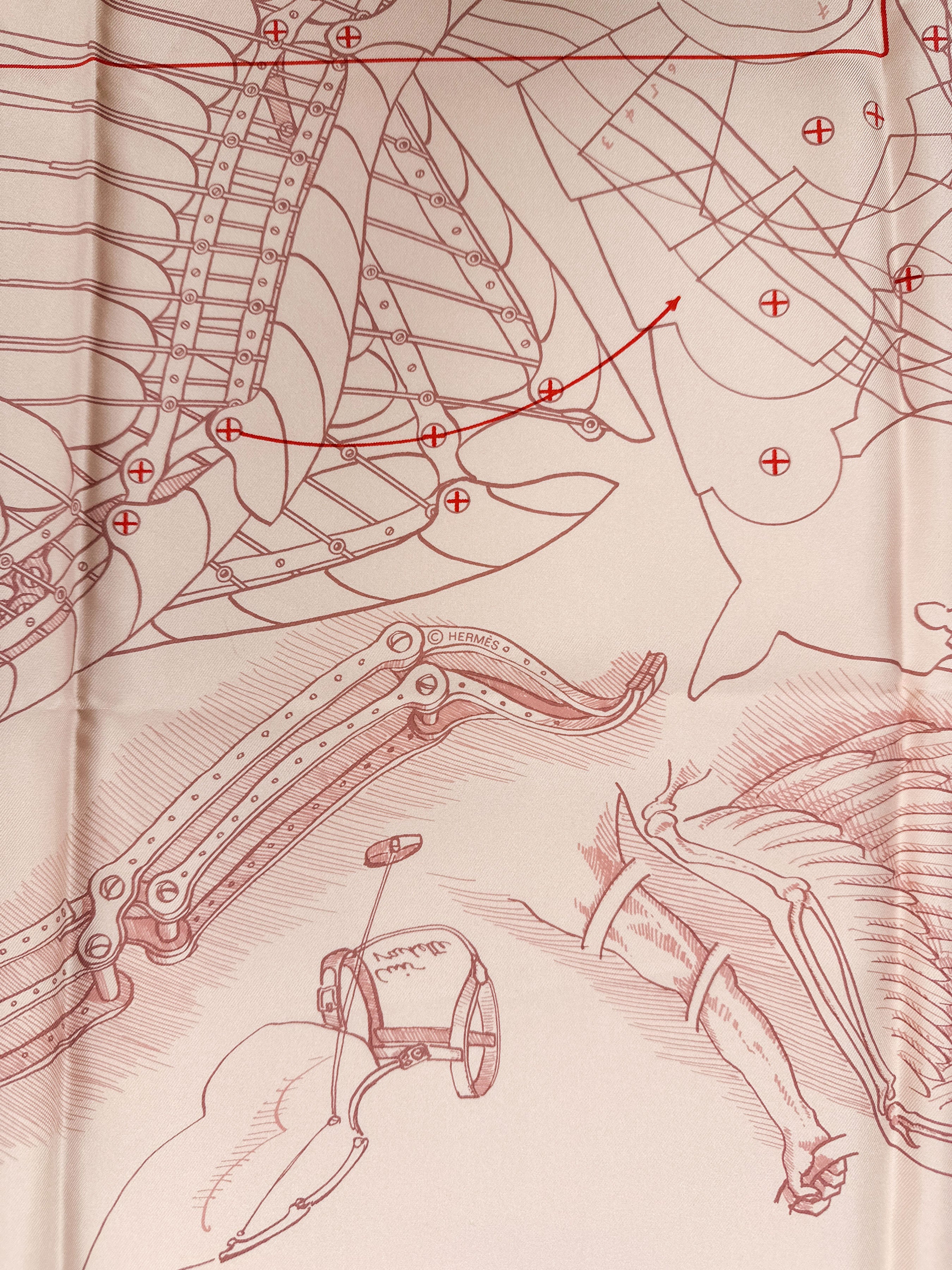 Hermès Le Pégase d'Hermès 90