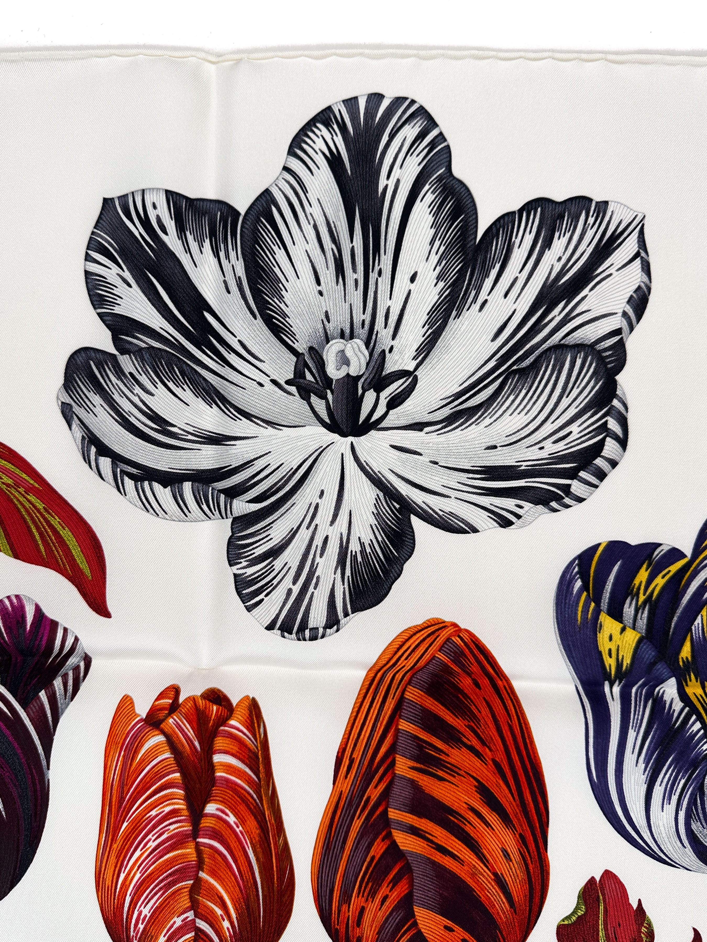 Hermès Tulipomanie 90