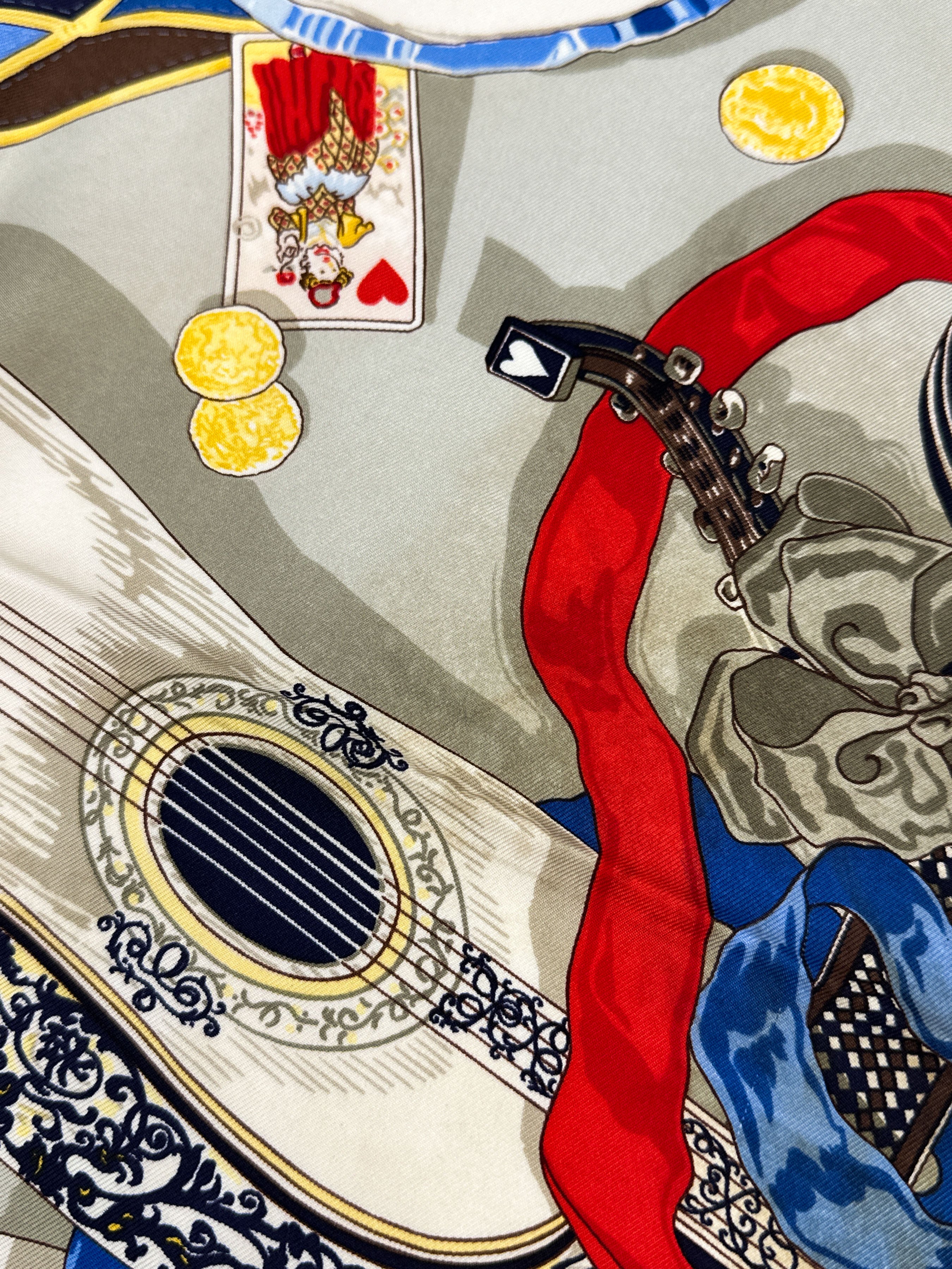 Hermès Au Clair de la Lune 90