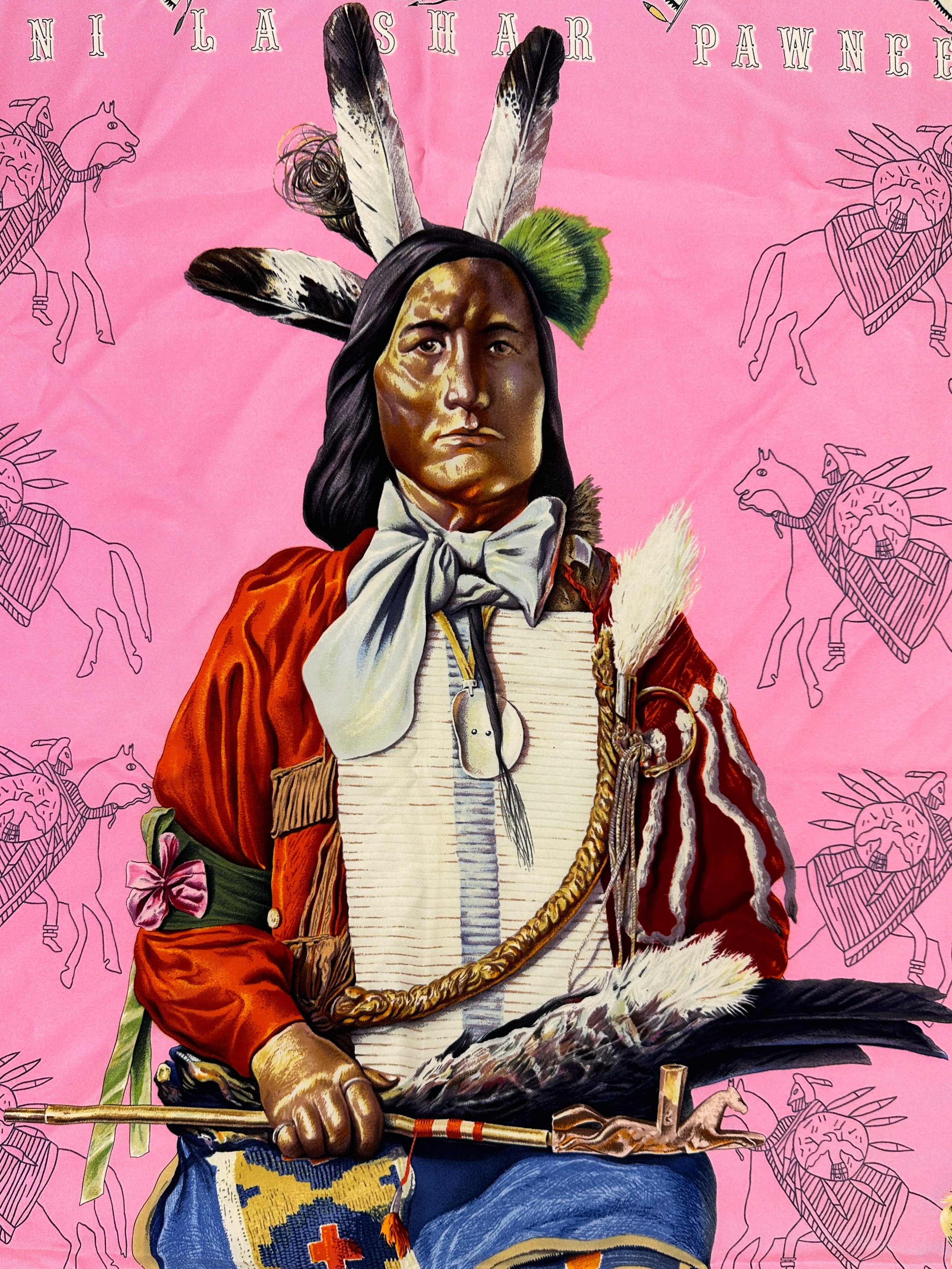 Hermès Pani La Shar Pawnee 90