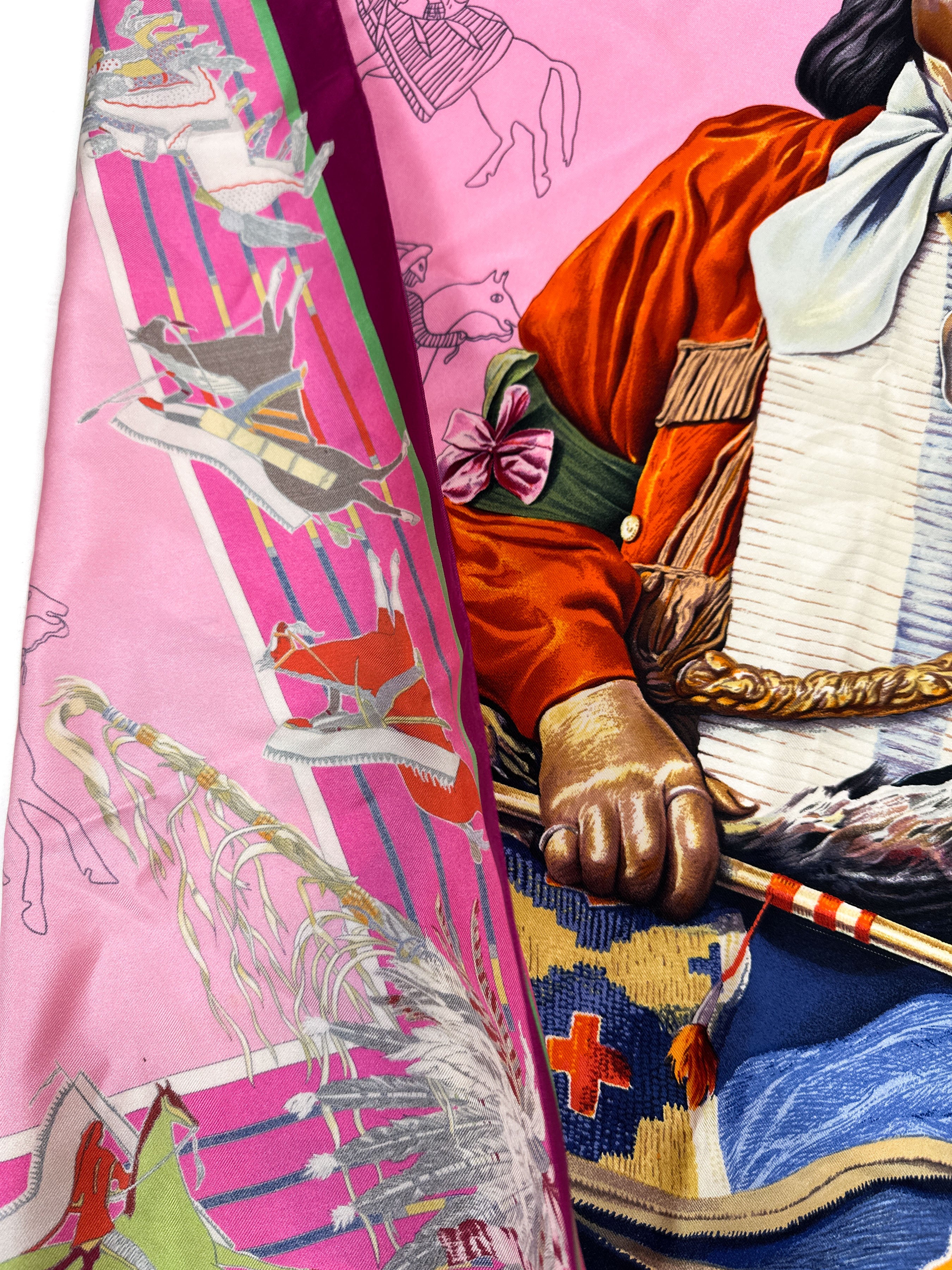 Hermès Pani La Shar Pawnee 90