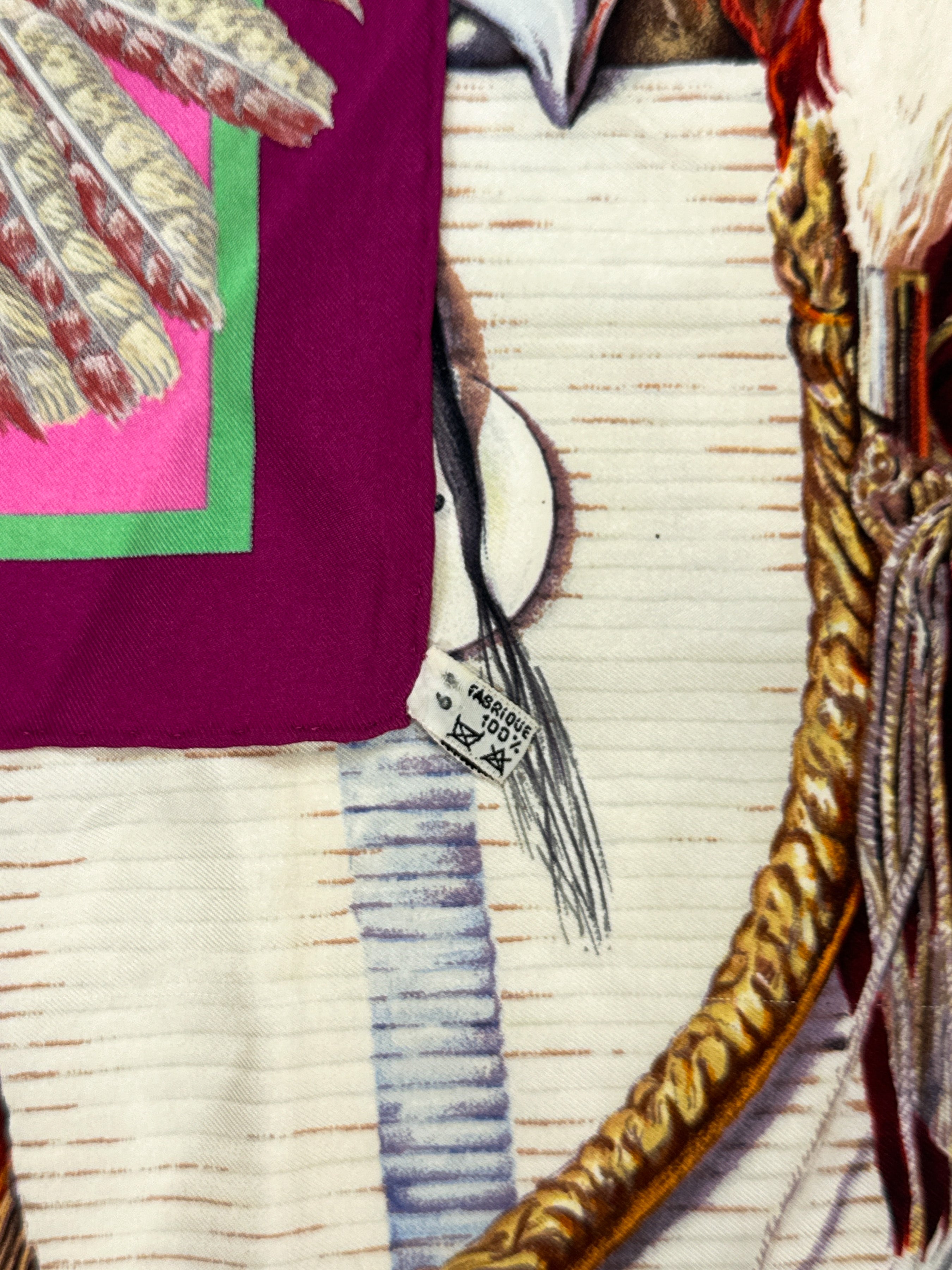 Hermès Pani La Shar Pawnee 90