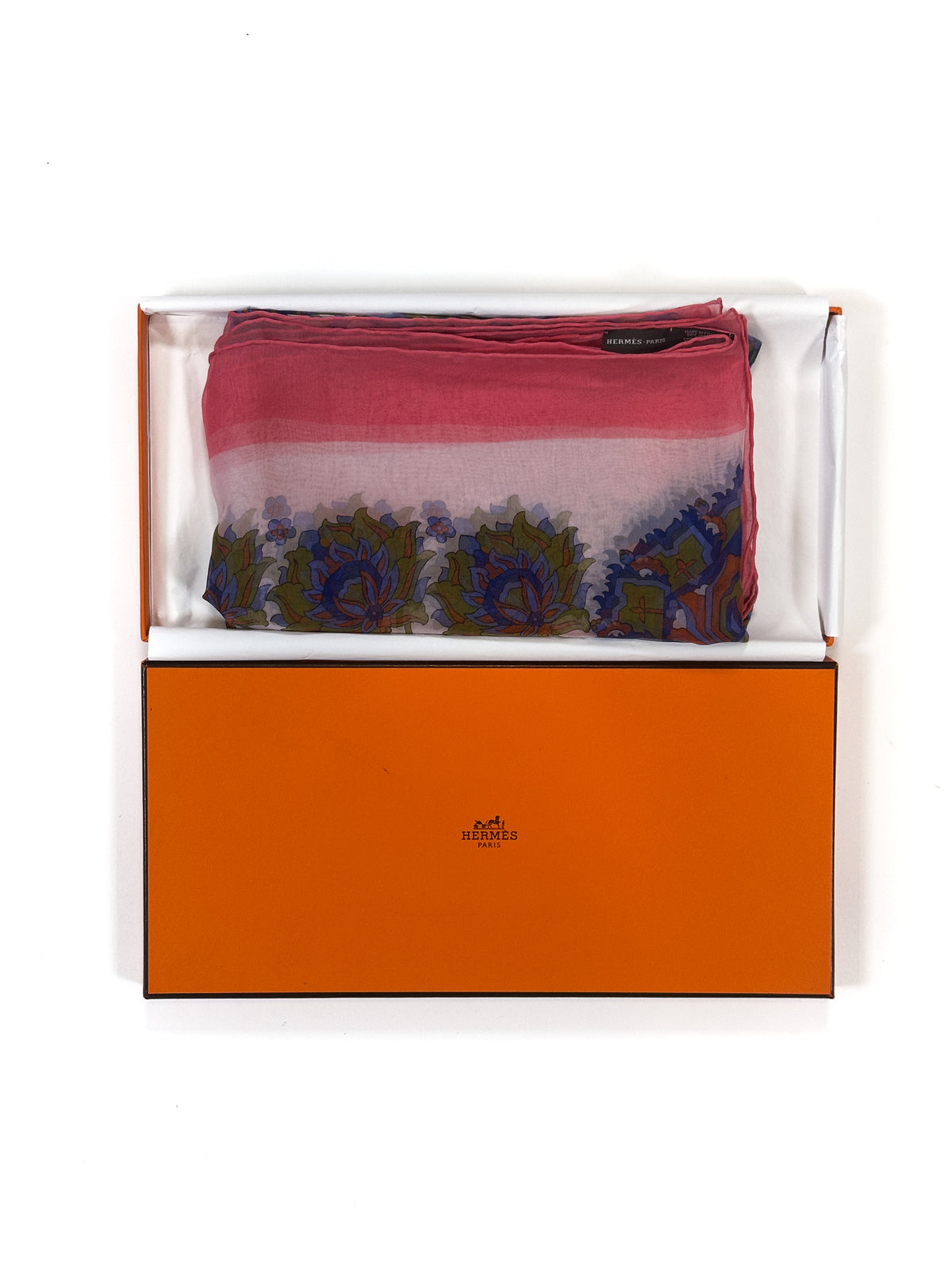 Hermès Tabriz Mousseline Shawl