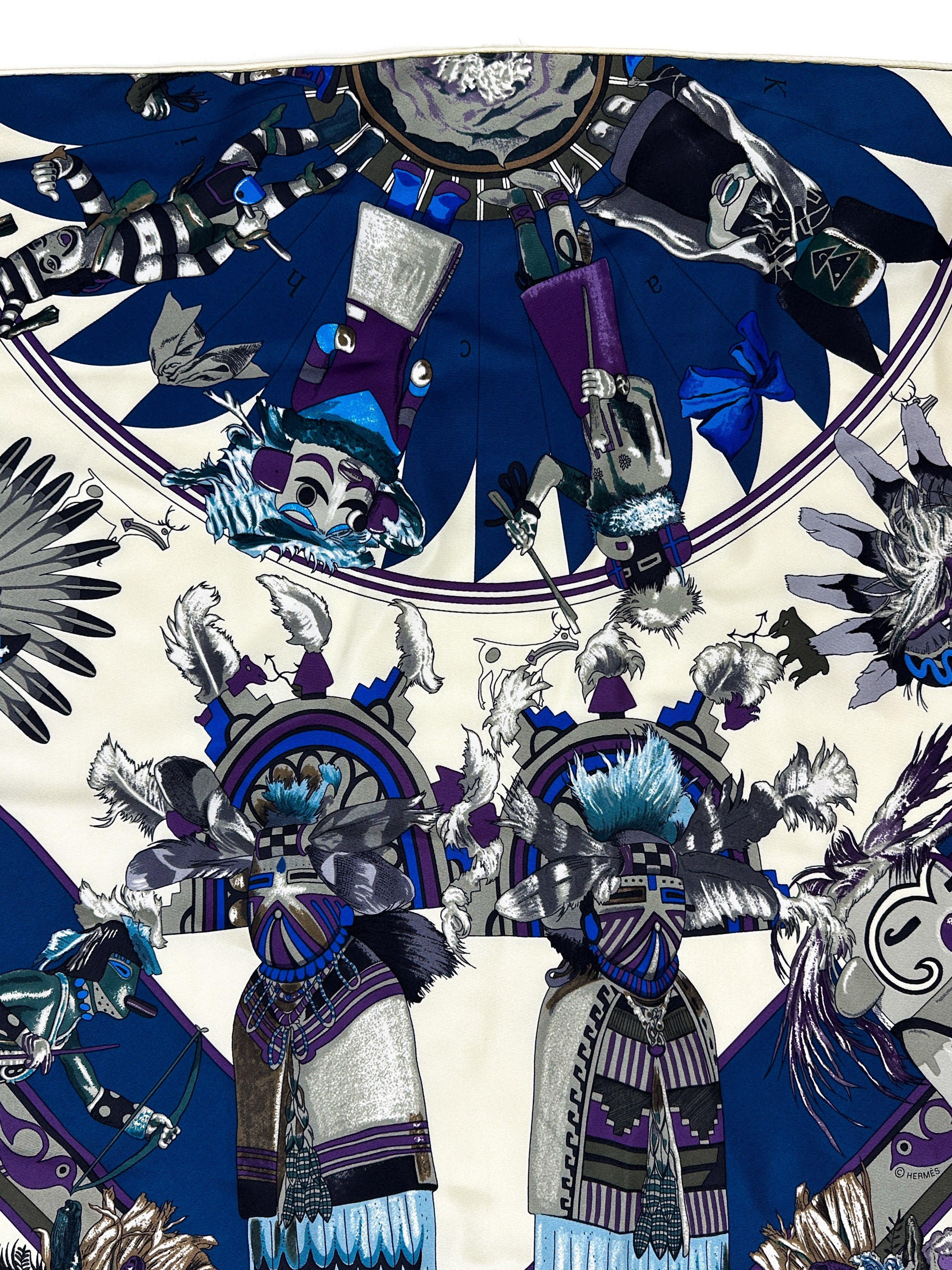 Hermès Kachinas Giant Triangle