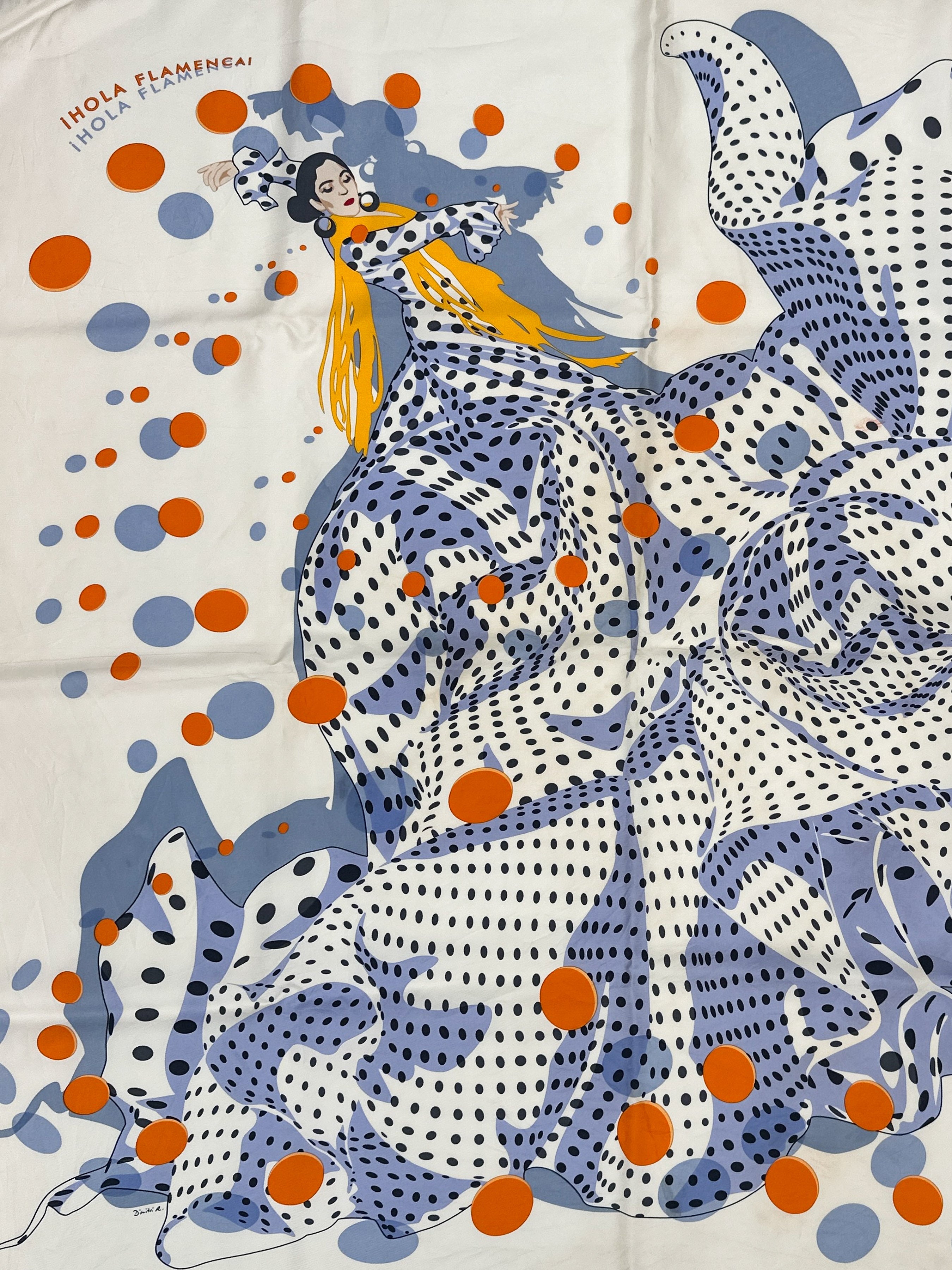 Hermès Hola Flamenca 90