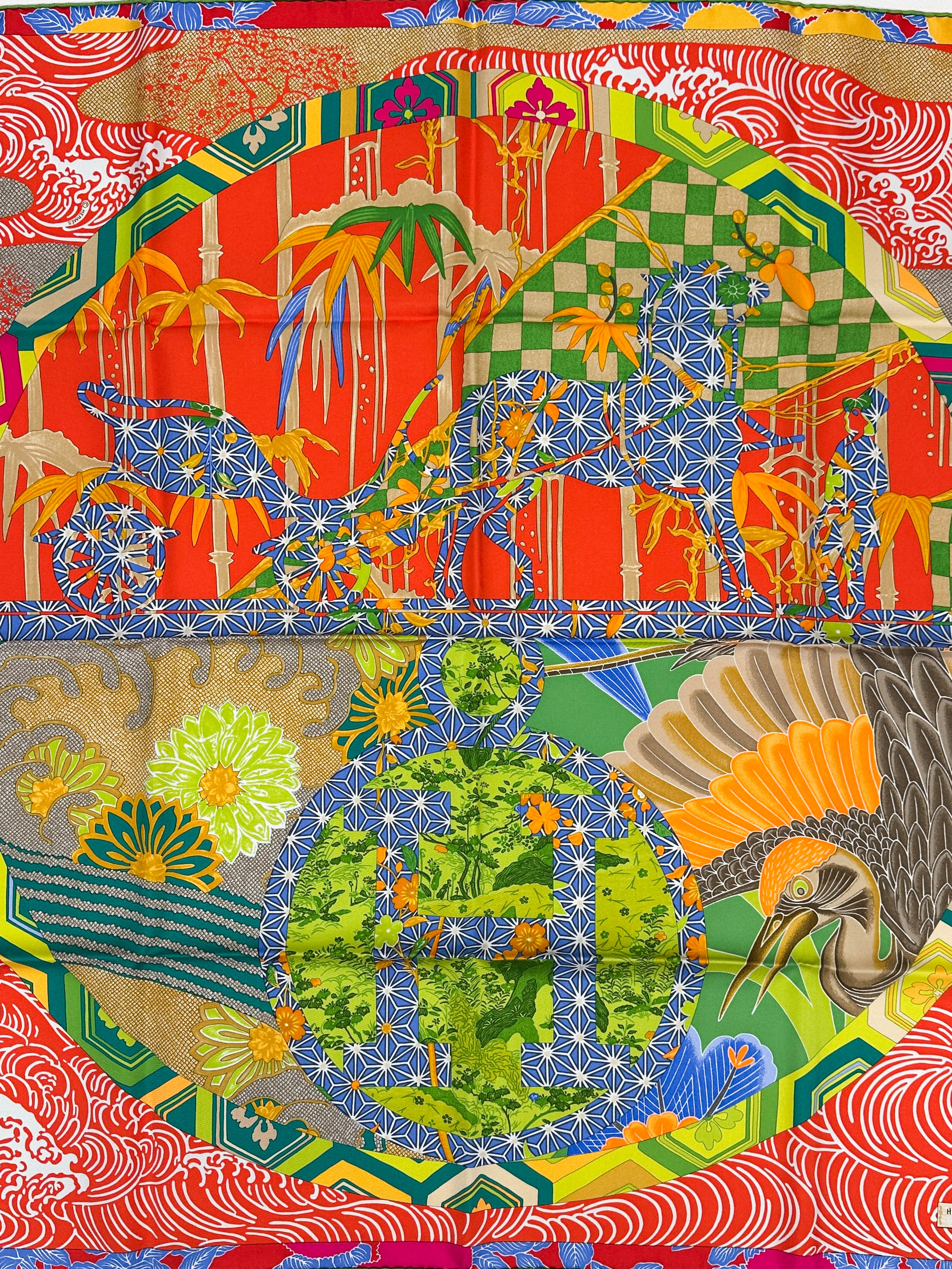 Hermès Ex-Libris en Kimonos Special Edition 400 Years of Matsuzakaya 90