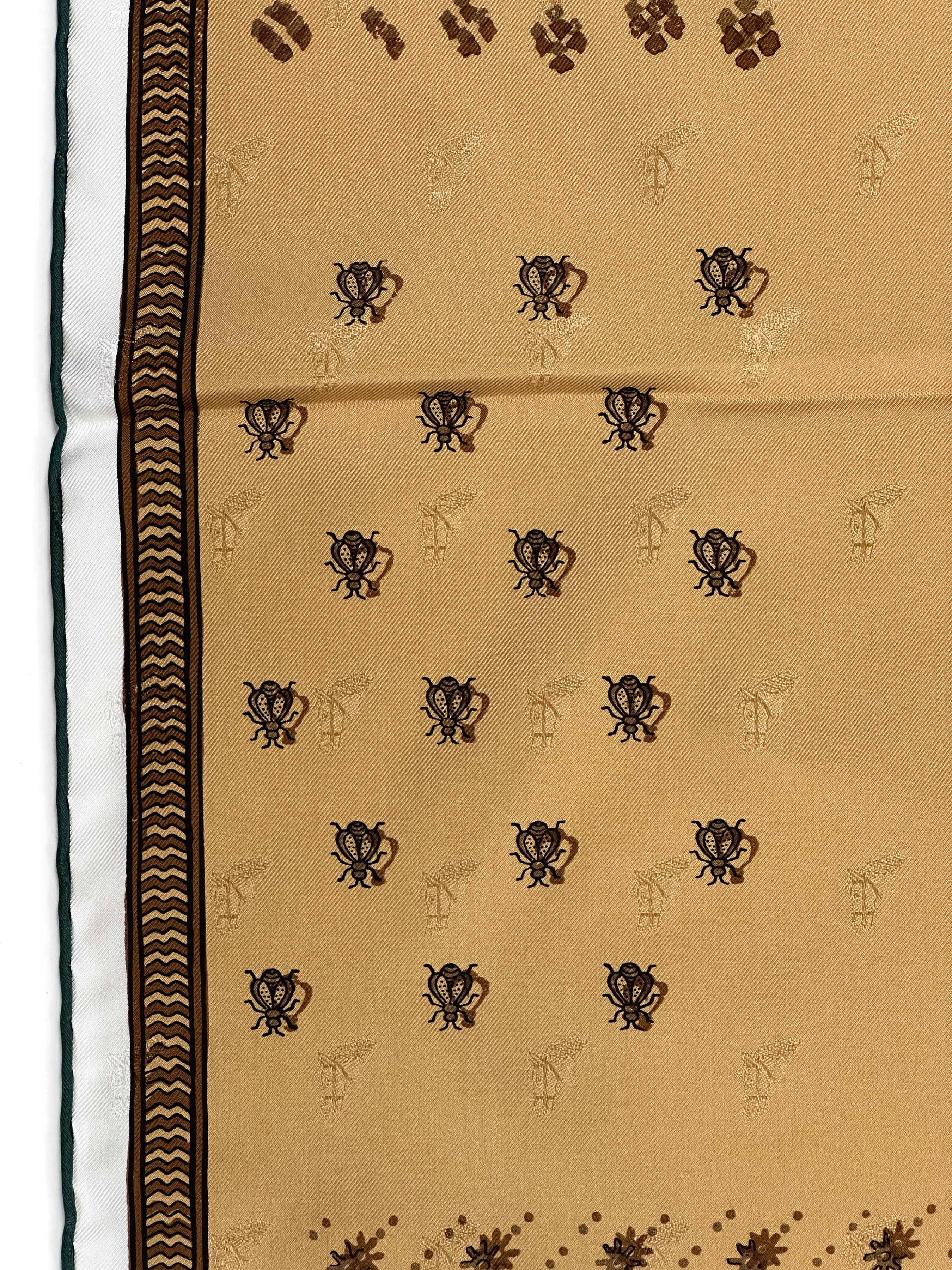 Hermès Quadrige Galon Quadri au Bloc Jacquard 90