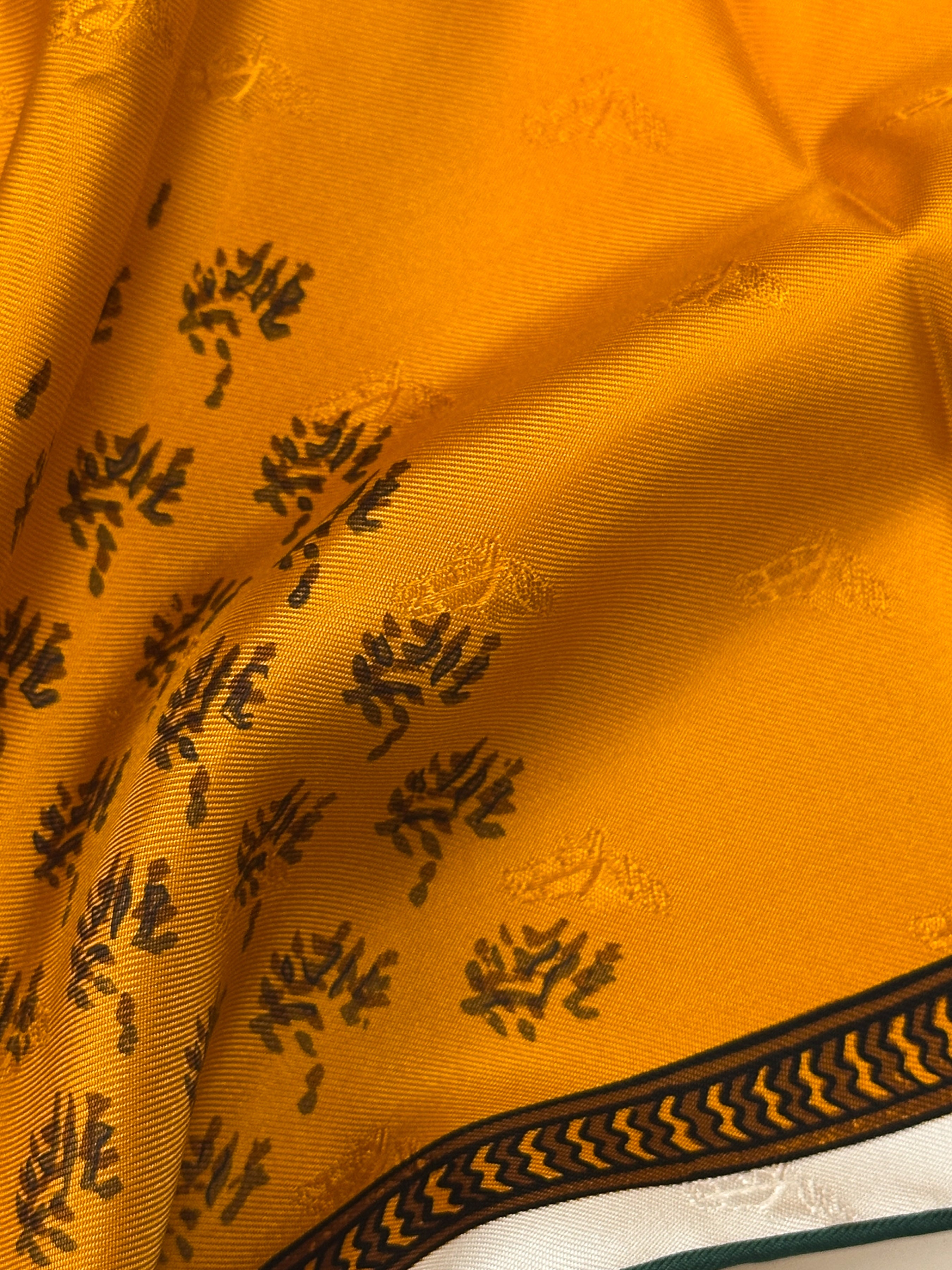 Hermès Quadrige Galon Quadri au Bloc Jacquard 90
