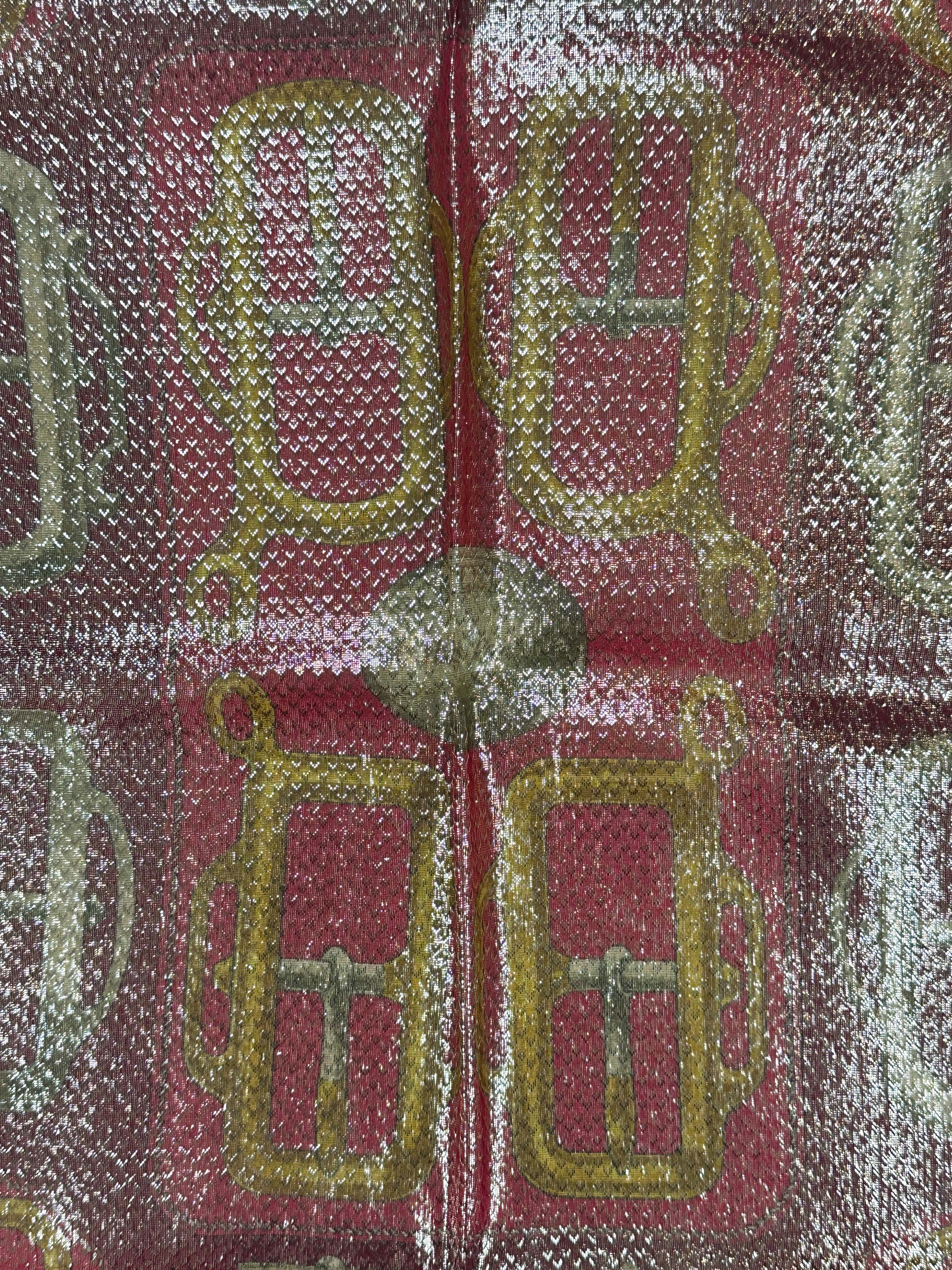 Hermès Bouclerie d'Attelage Glitter 70