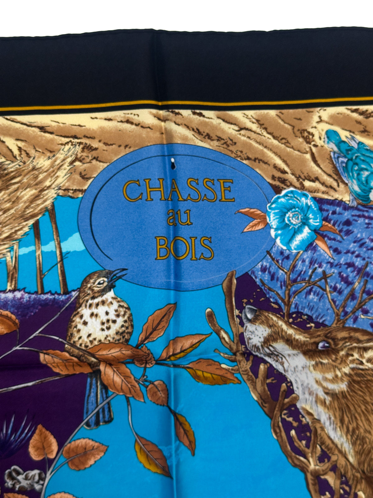 Hermès Chasse Au Bois 90