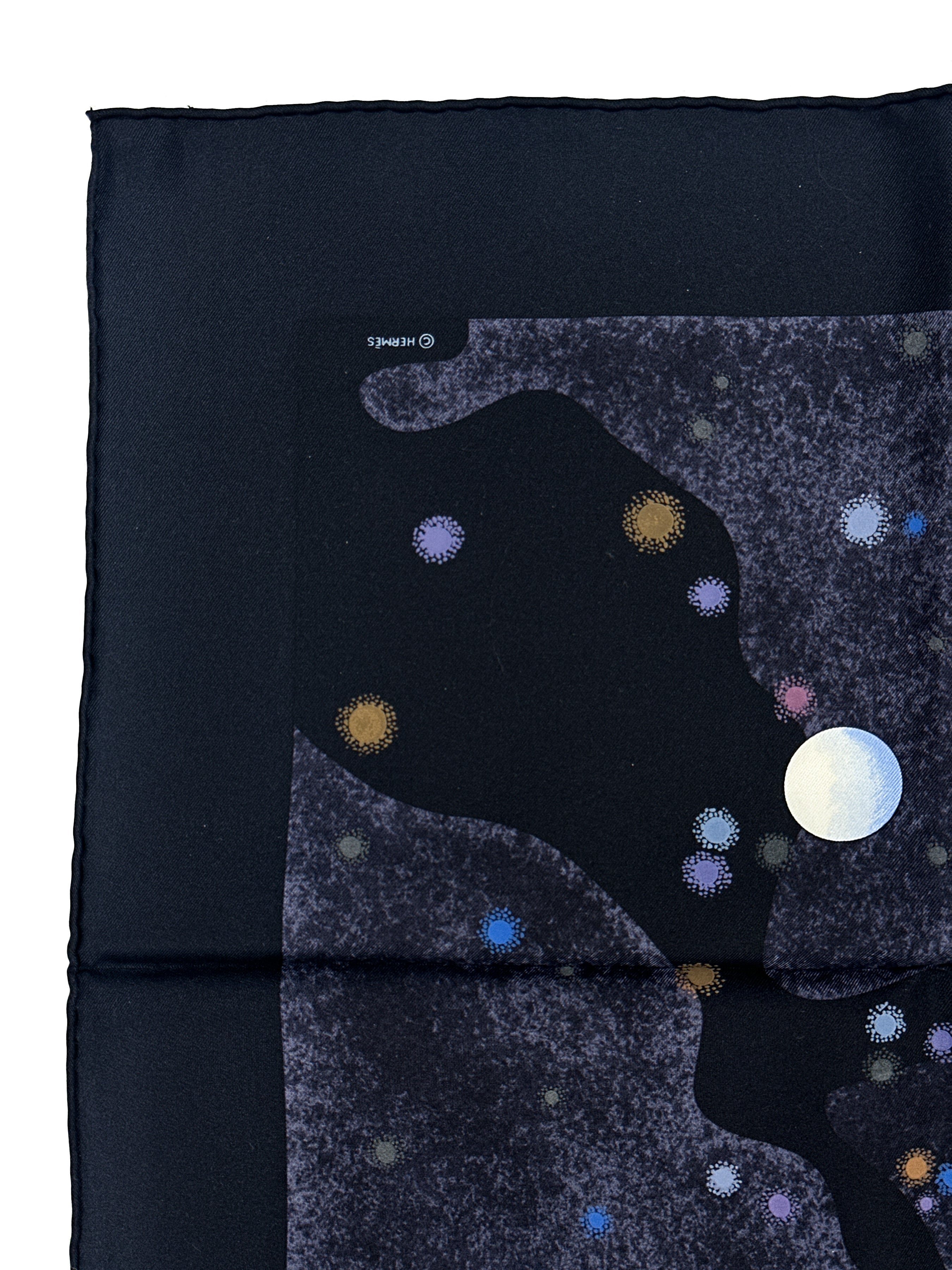 Hermès Limited Edition Glow In The Dark La Voie Lactée 90