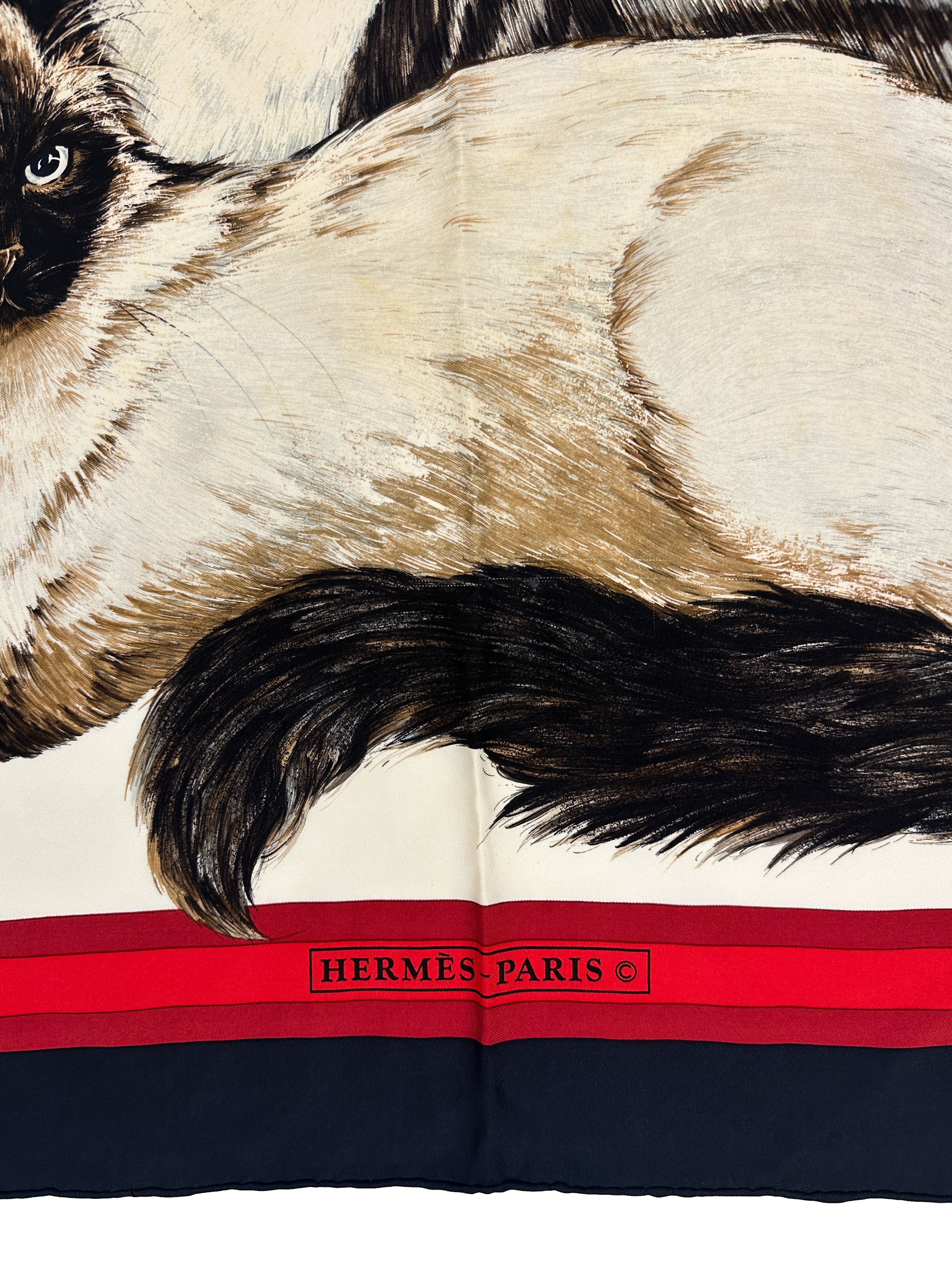 Hermès Les Chats 90