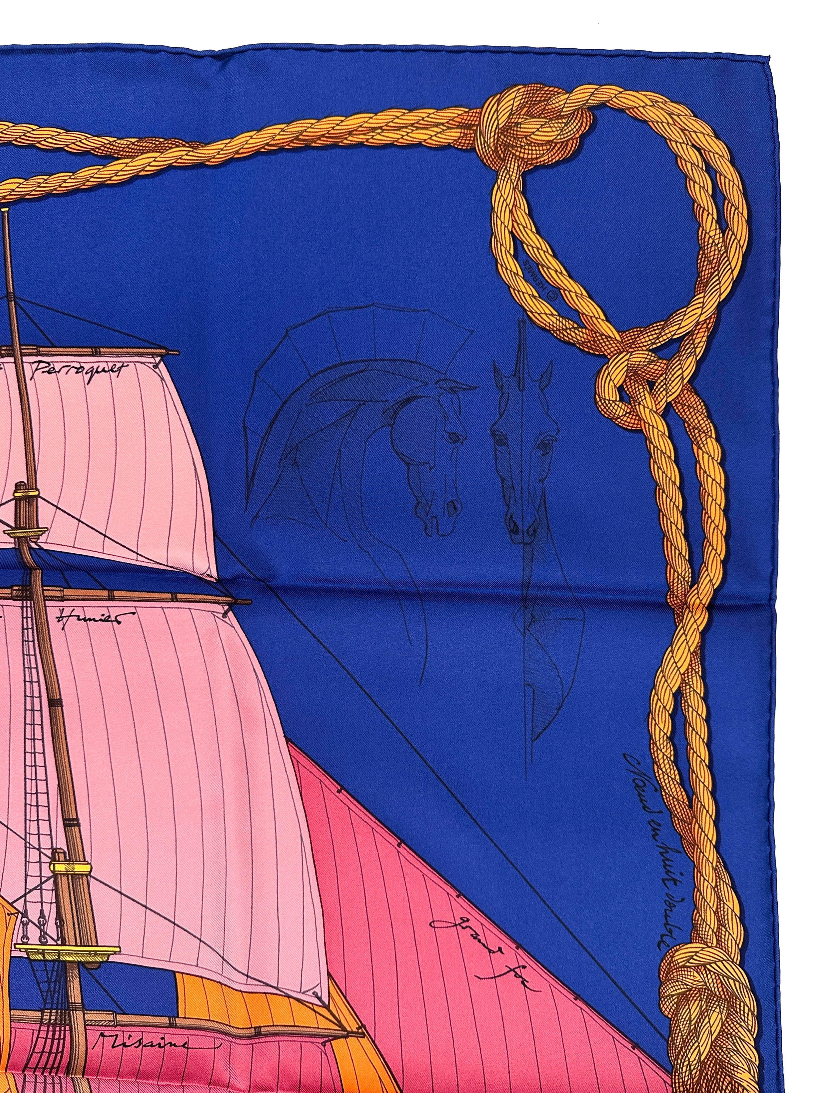 Hermès Cheval de Mer 90