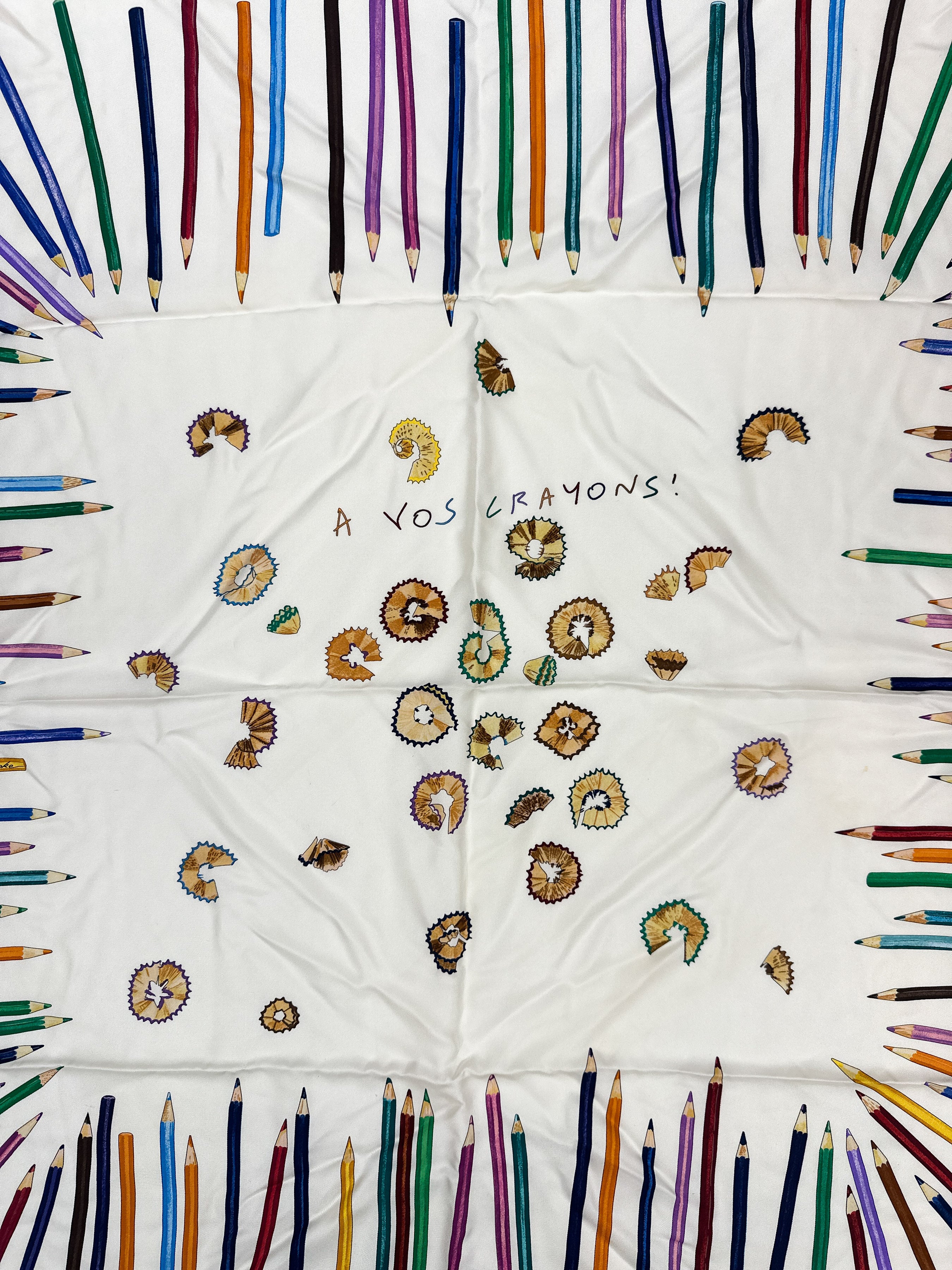 Hermès A Vos Crayons 90