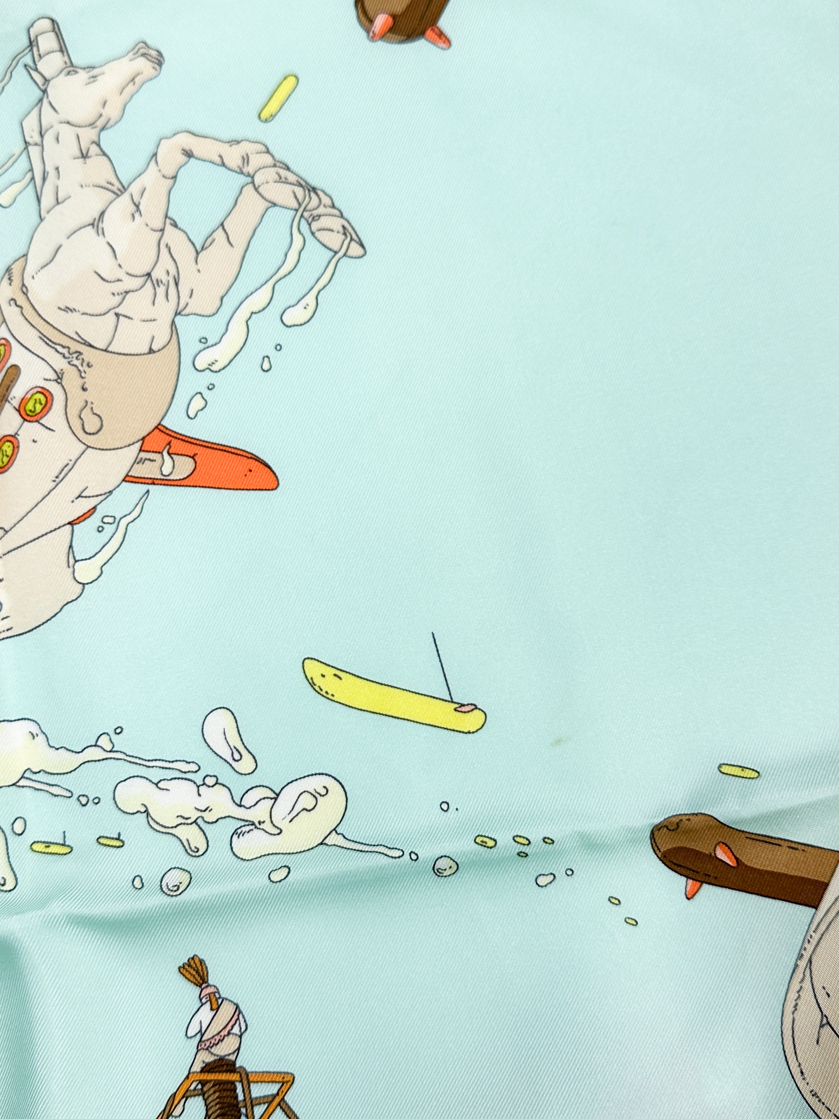 Hermès La Légende du Cheval à Plumes 90