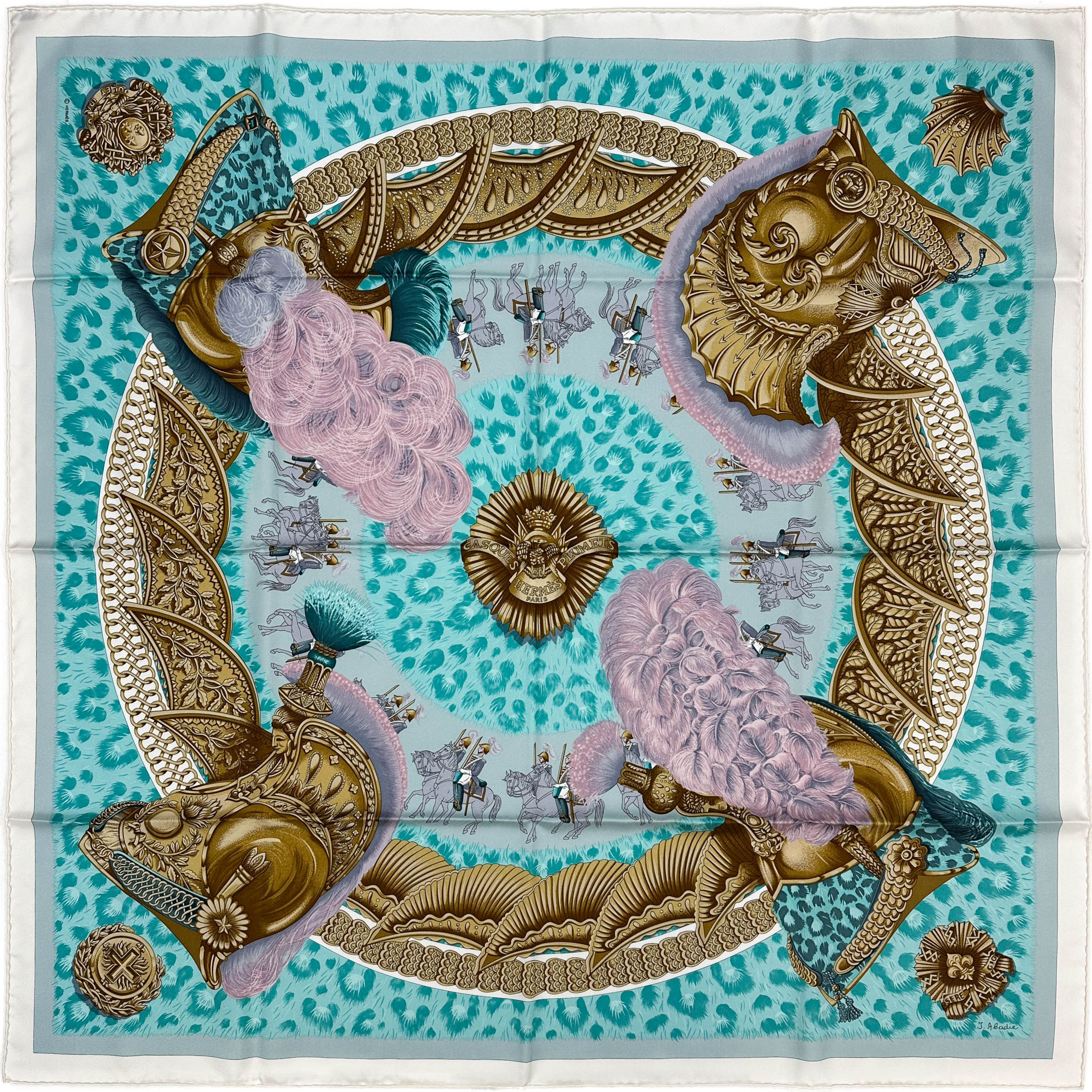 Hermès Casques et Plumets 90