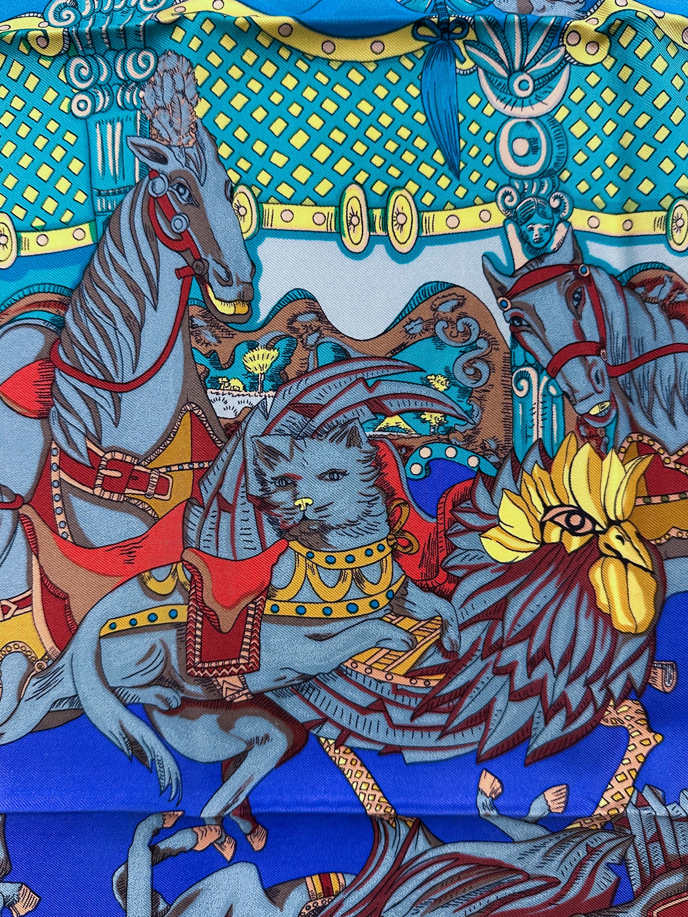 Hermès Tournez Manège 90