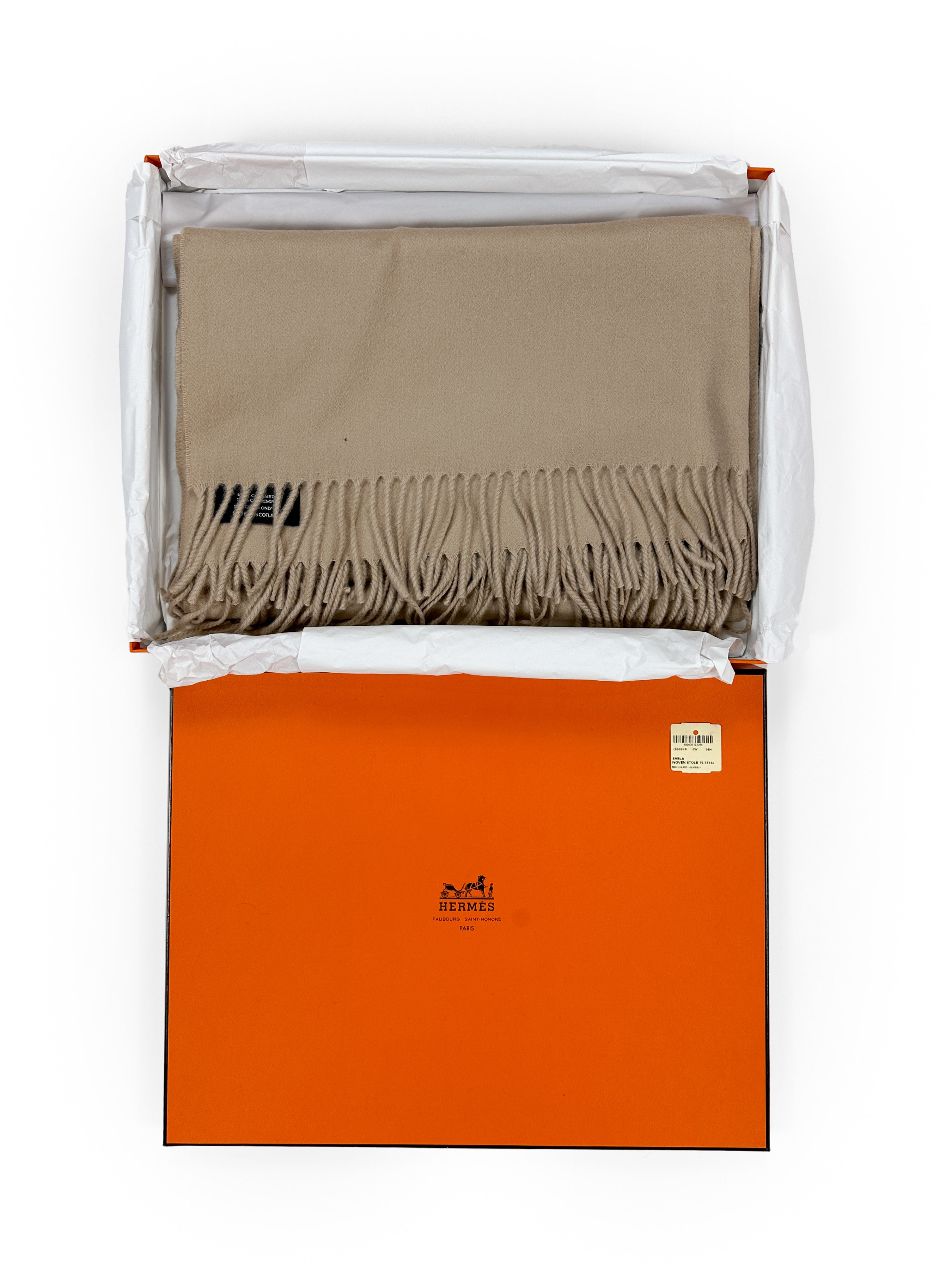 Hermès Cashmere Stole