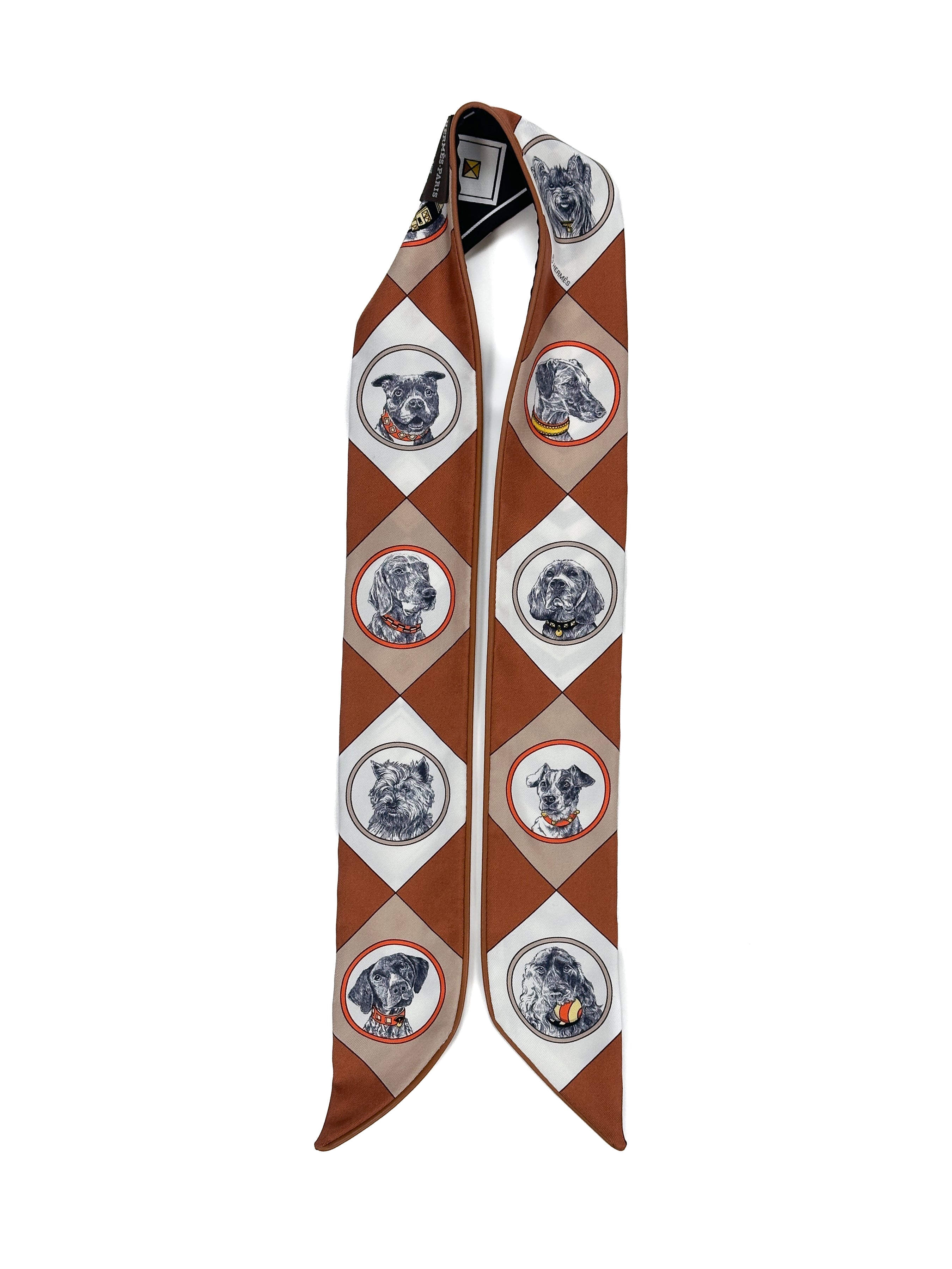 Hermès Colliers et Chiens Forever Twilly