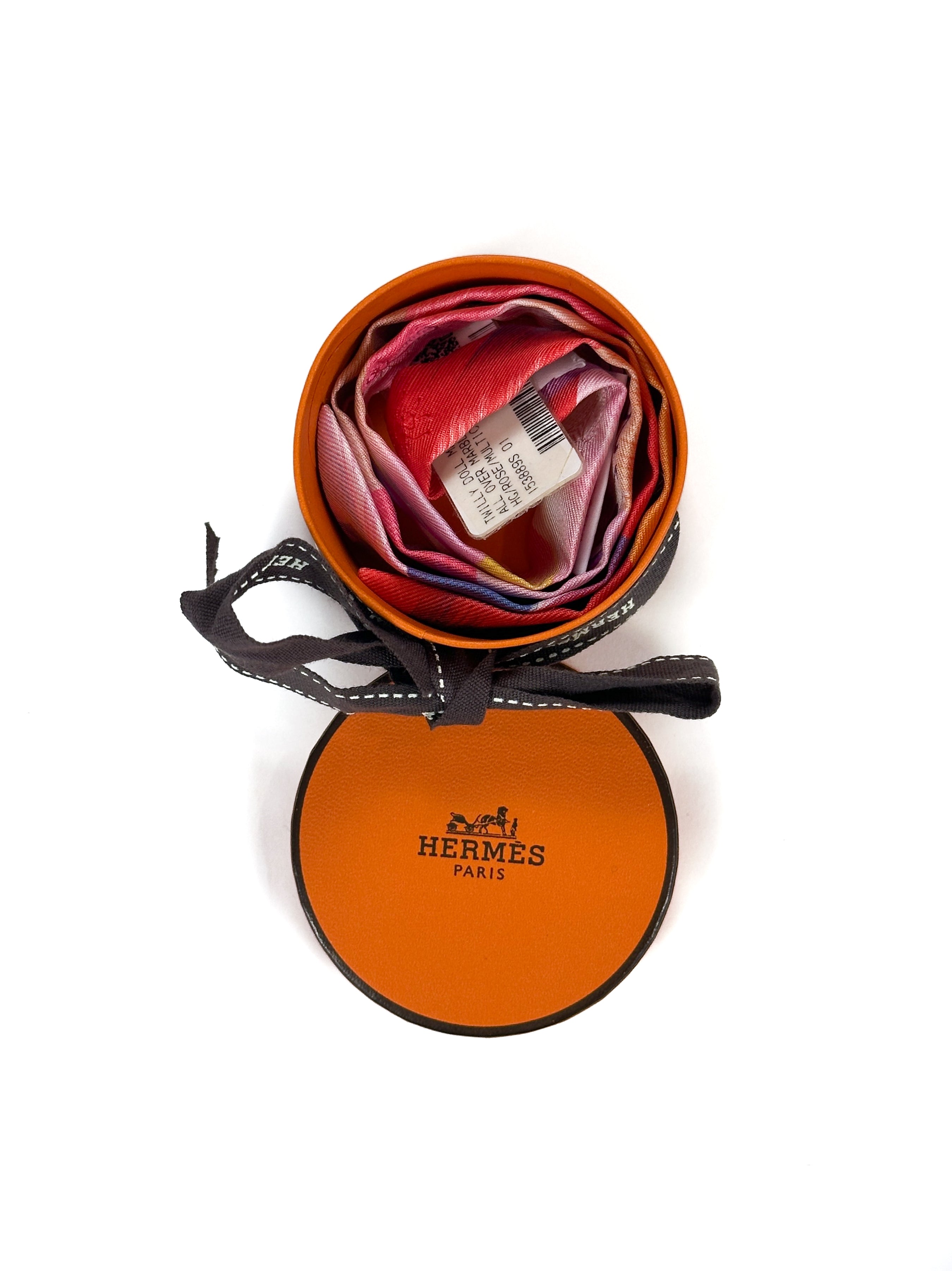 Hermès Marble Jacquard Doll Twilly