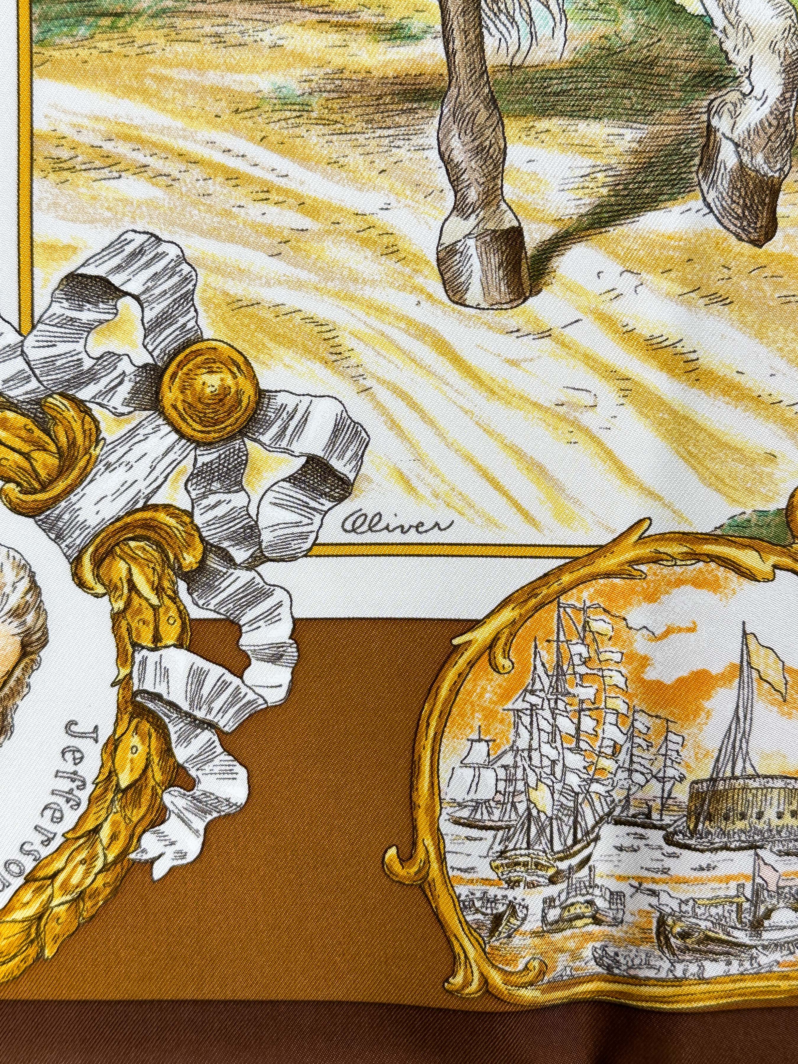 Hermès Marquis de Lafayette 90