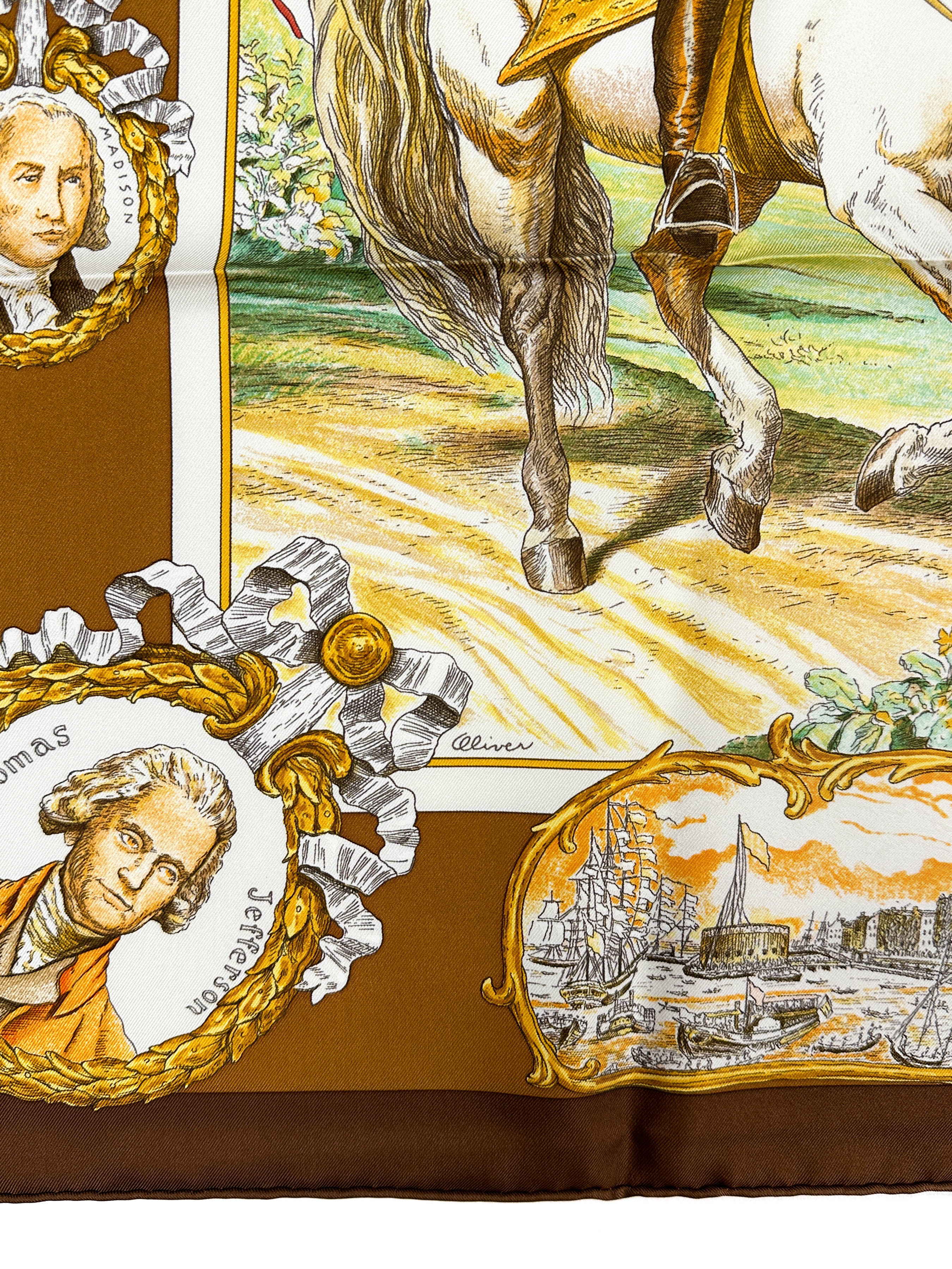 Hermès Marquis de Lafayette 90