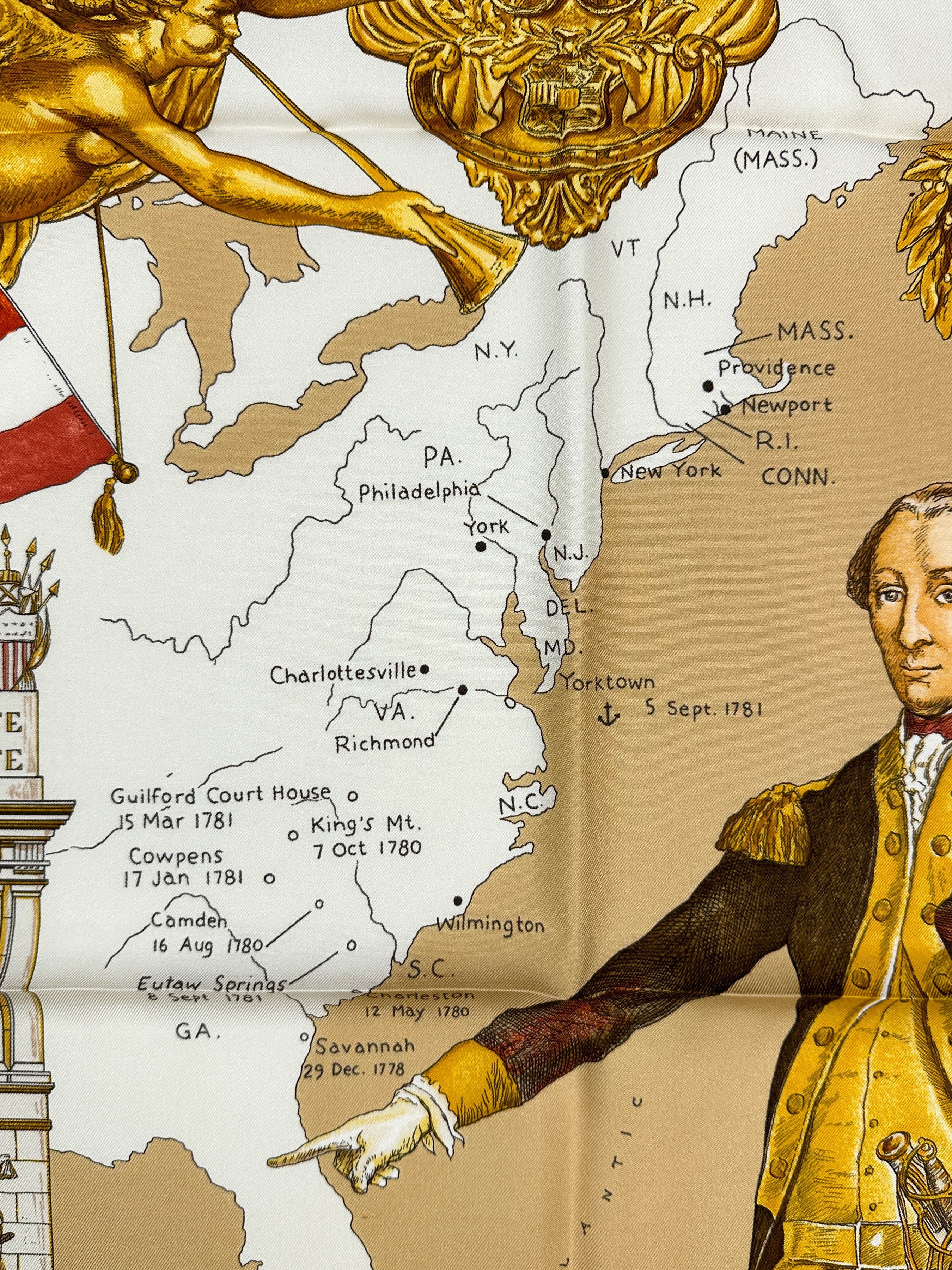 Hermès Marquis de Lafayette 90