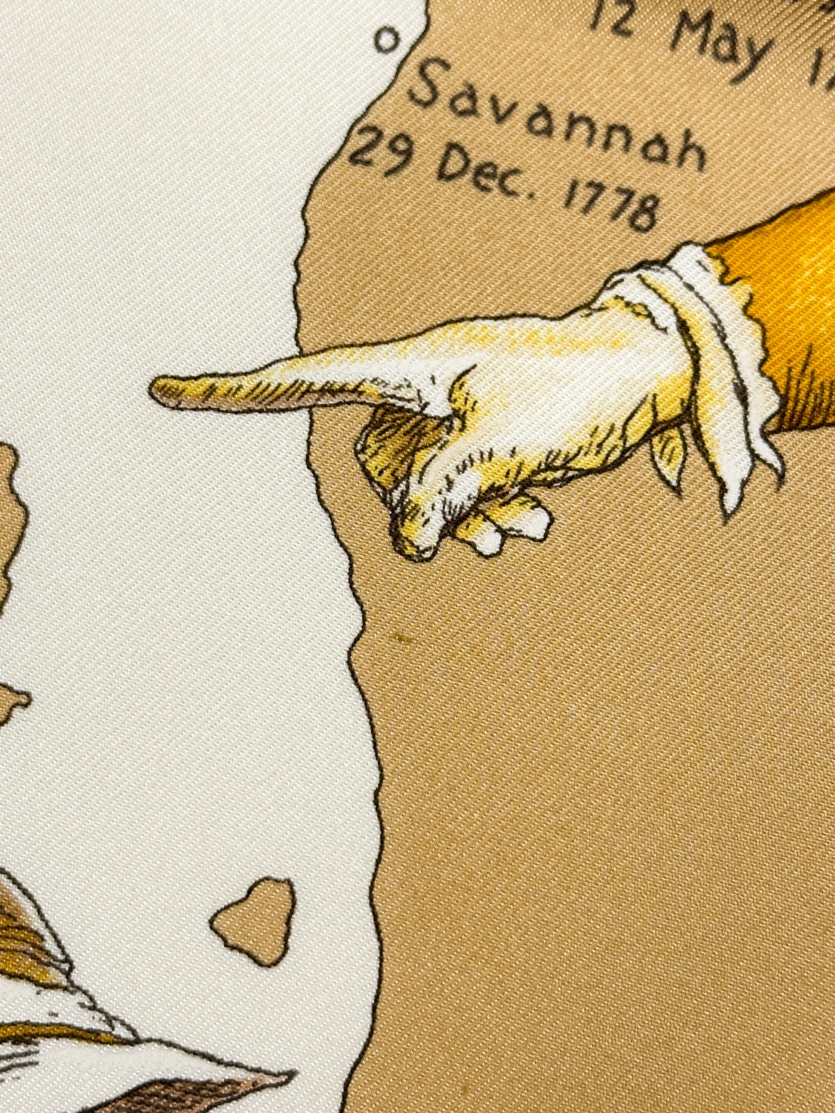 Hermès Marquis de Lafayette 90