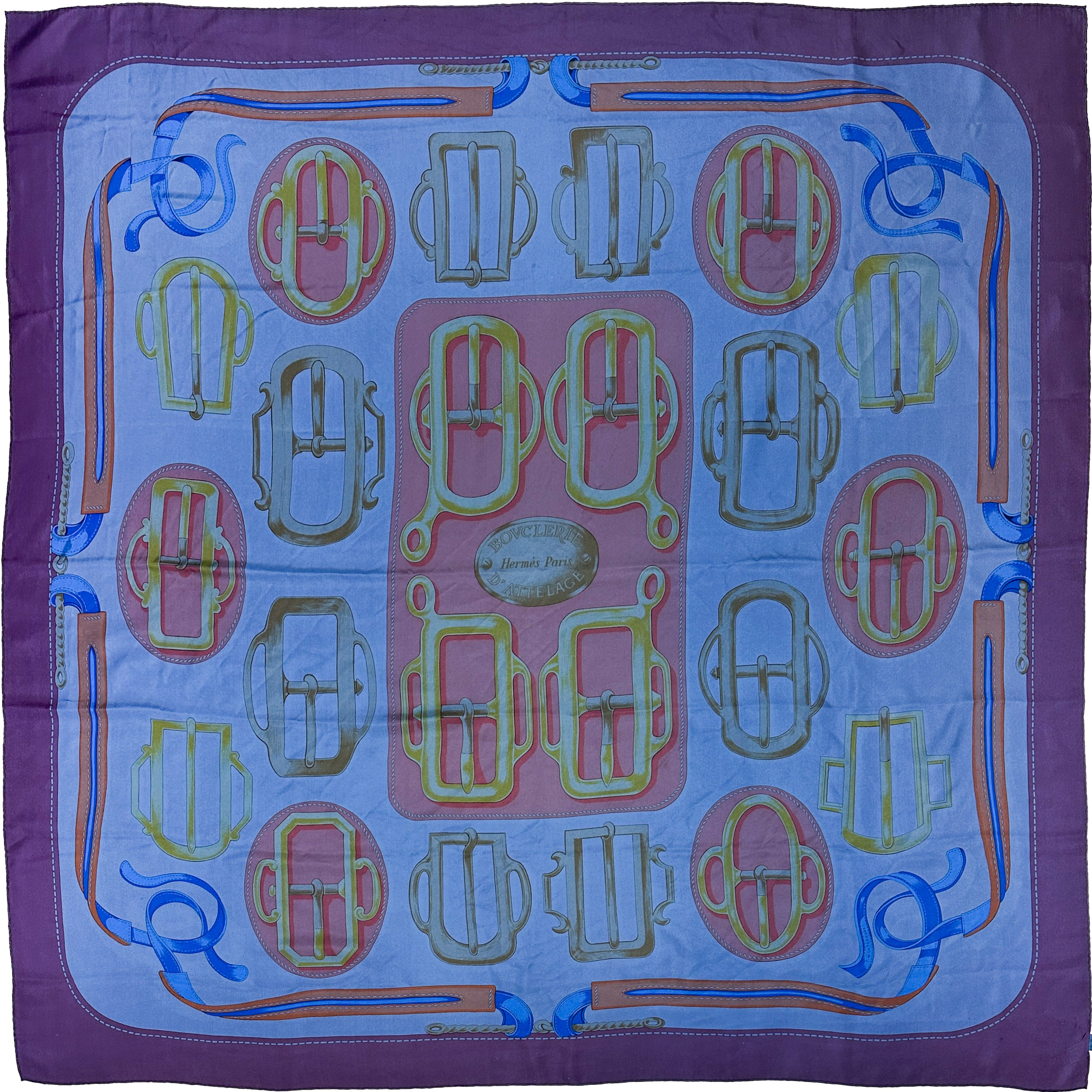 Hermès Bouclerie Moderne Dip Dye 140