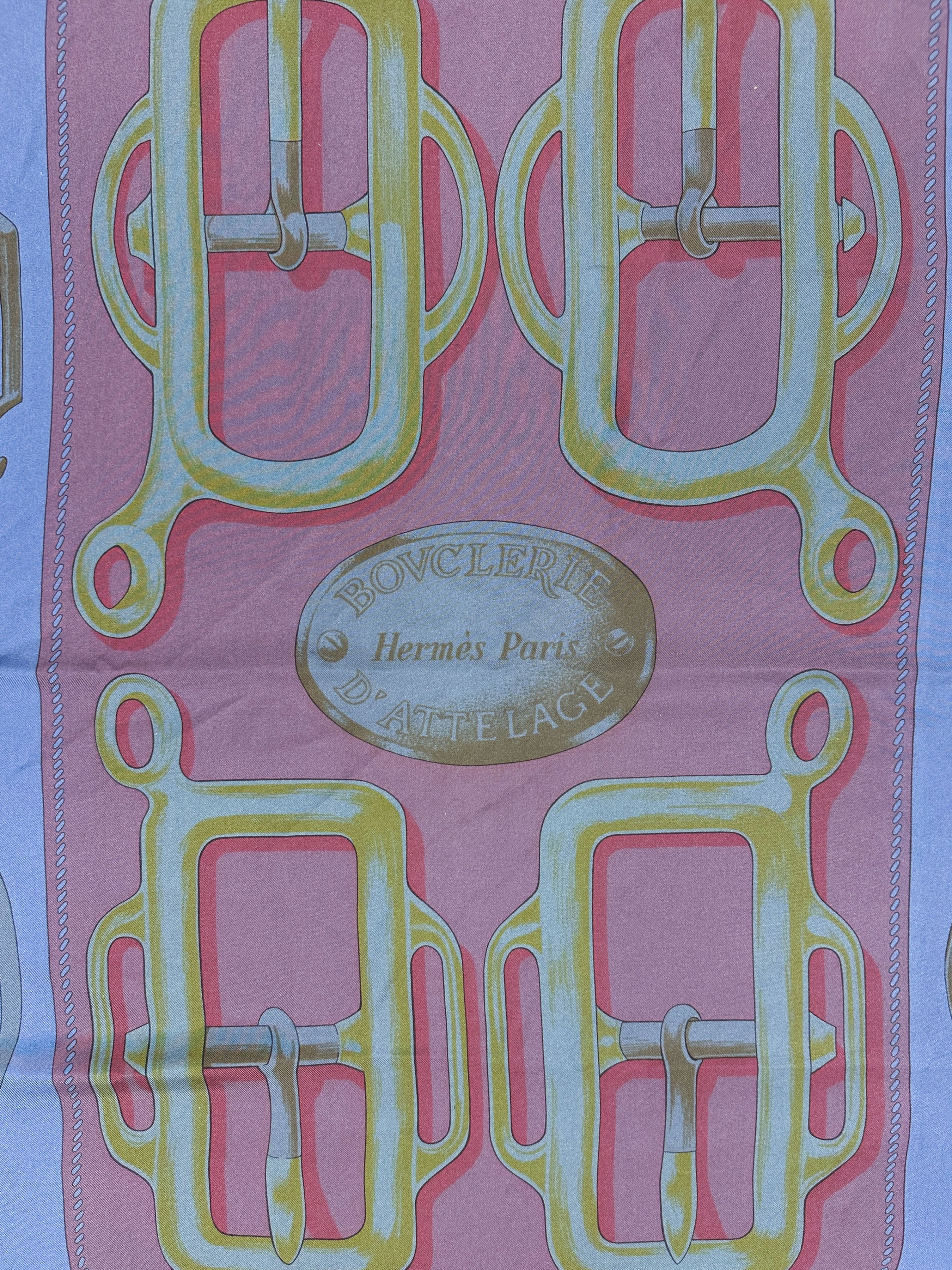 Hermès Bouclerie Moderne Dip Dye 140