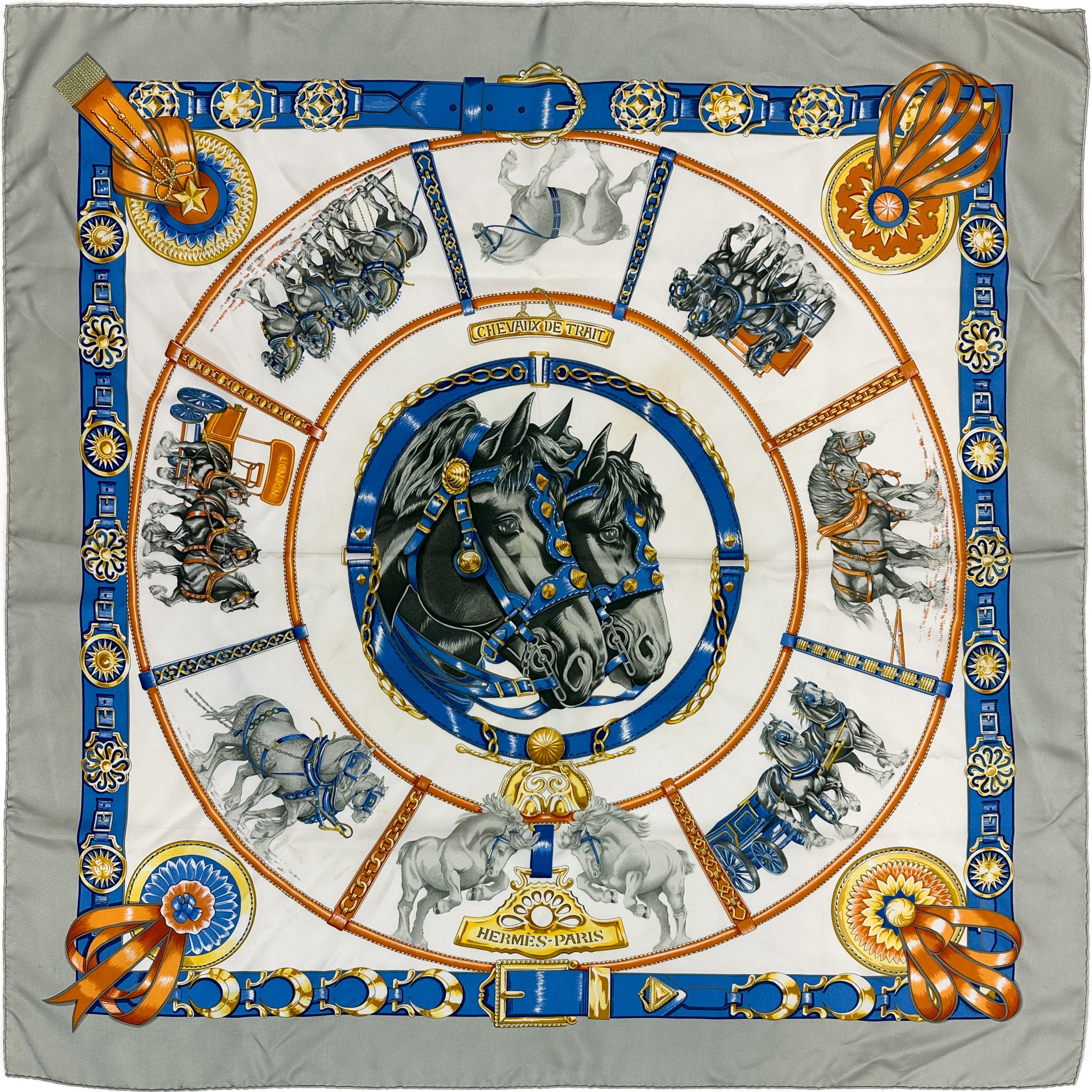 Hermès Chevaux de Trait 90
