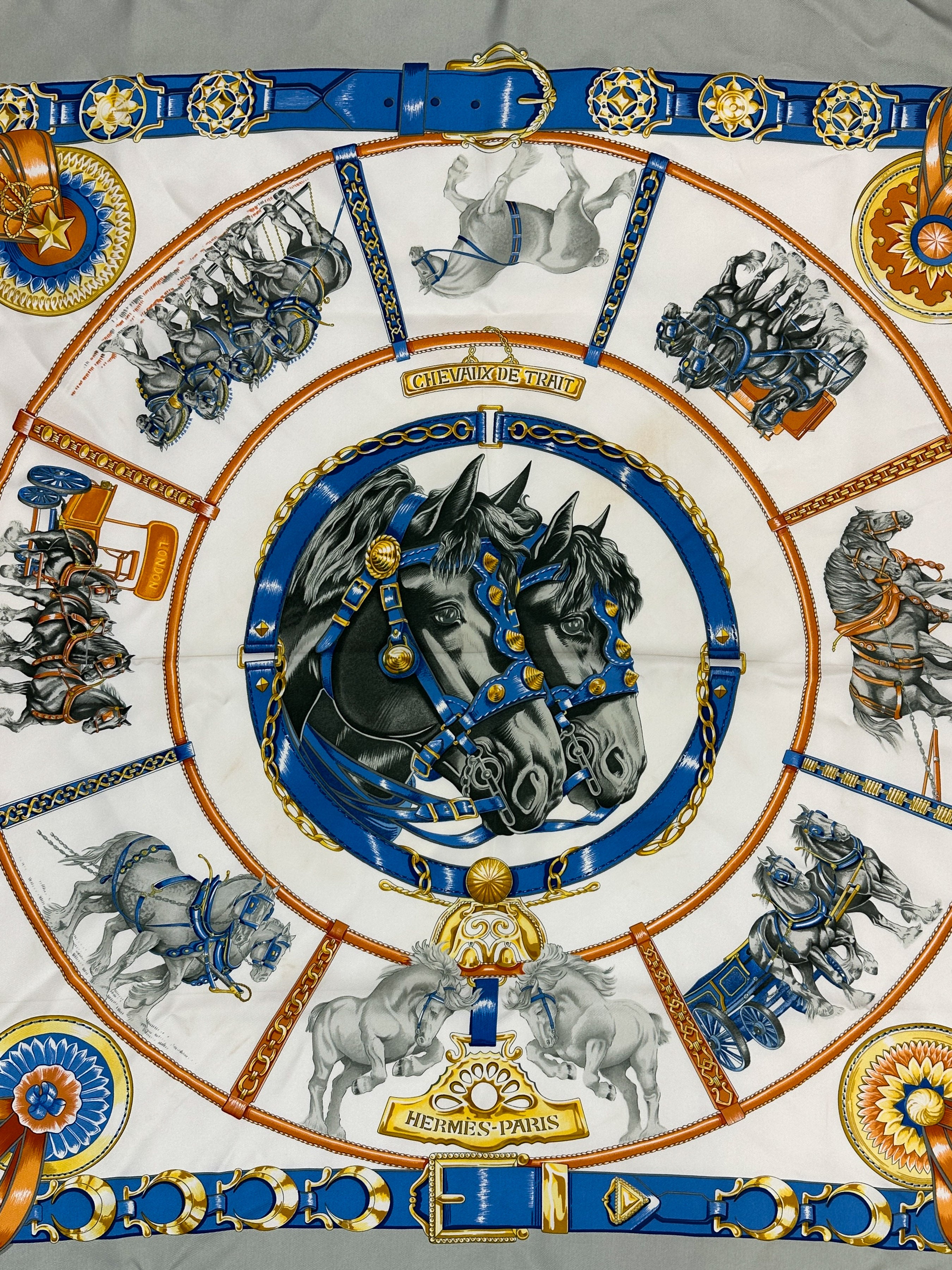 Hermès Chevaux de Trait 90